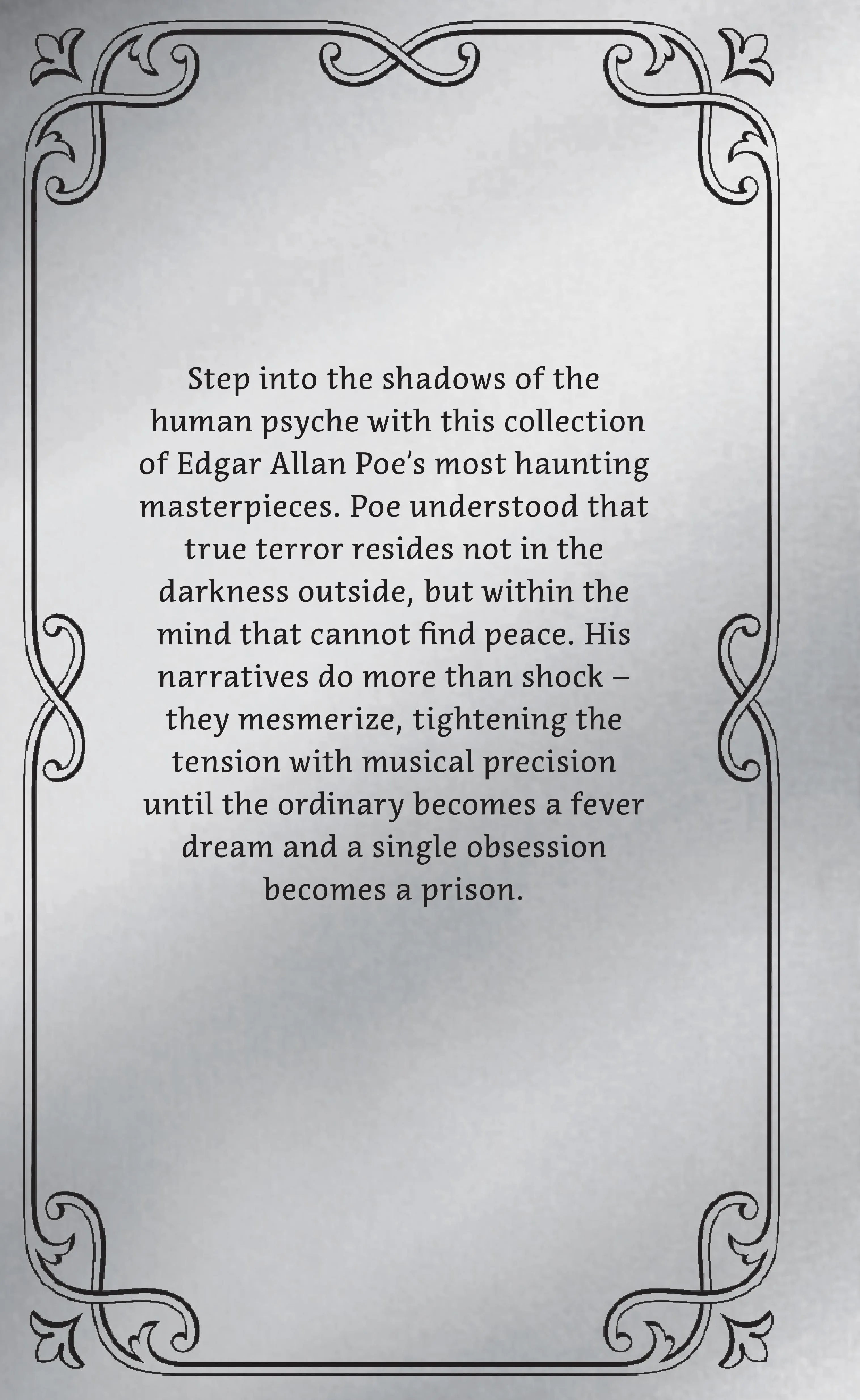 Rückseite: Tales of Horror (Hardcover)