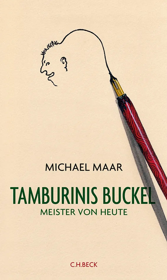 Buchcover von 'Tamburinis Buckel' - Gebundene Ausgabe von Michael Maar