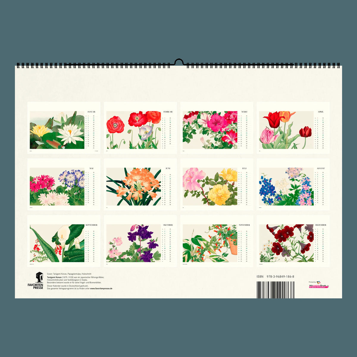 Tanigami Konan. Wandkalender 2027 – Ansicht