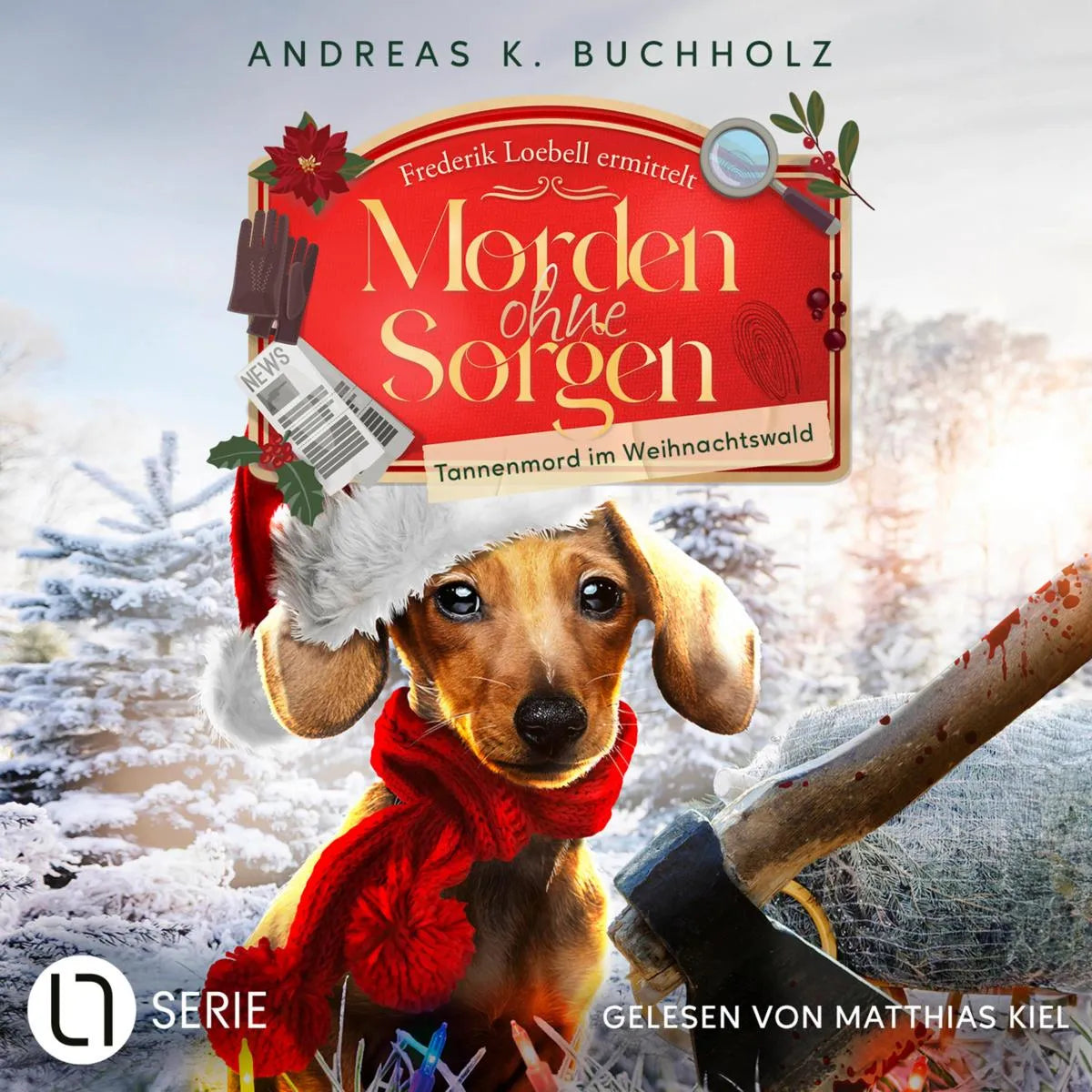 Cover: Tannenmord im Weihnachtswald (Hörbuch Download) von Andreas K. Buchholz