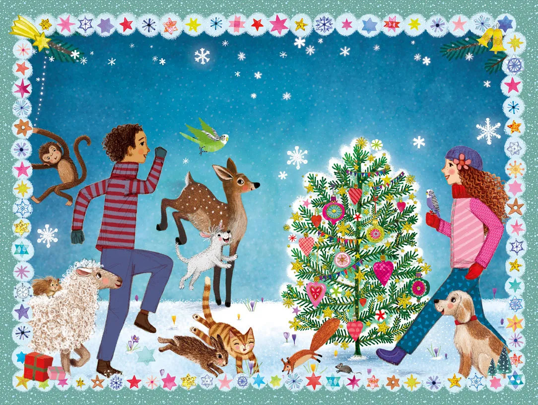 Produktansicht: Liliane Susewind – 24 Tiere suchen ein Zuhause. Das Adventskalenderbuch (Gebundene Ausgabe)
