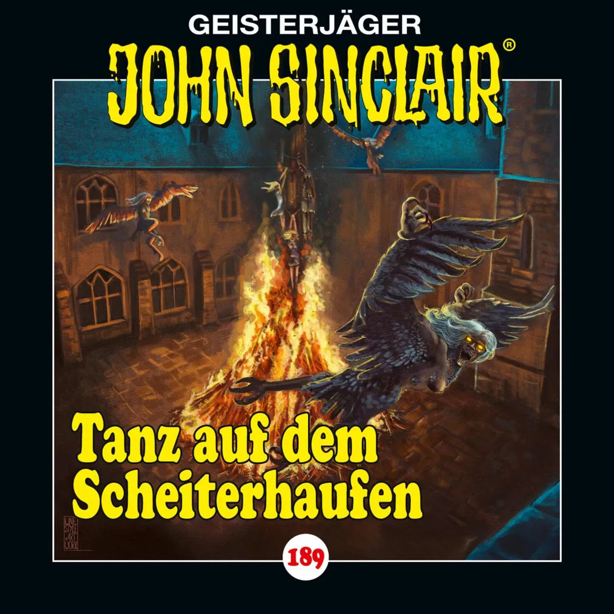 Cover: Tanz auf dem Scheiterhaufen (Hörbuch Download) von Jason Dark