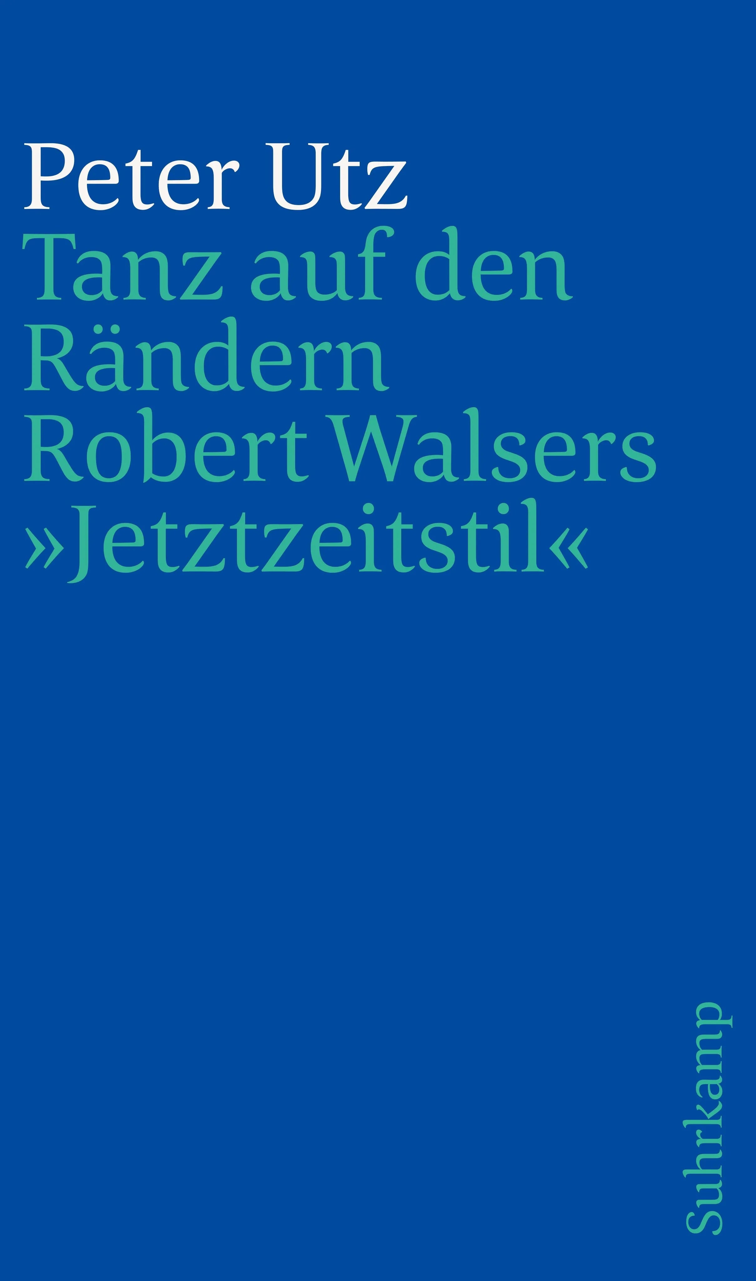 Buchcover von 'Tanz auf den Rändern' - Taschenbuch von Peter Utz