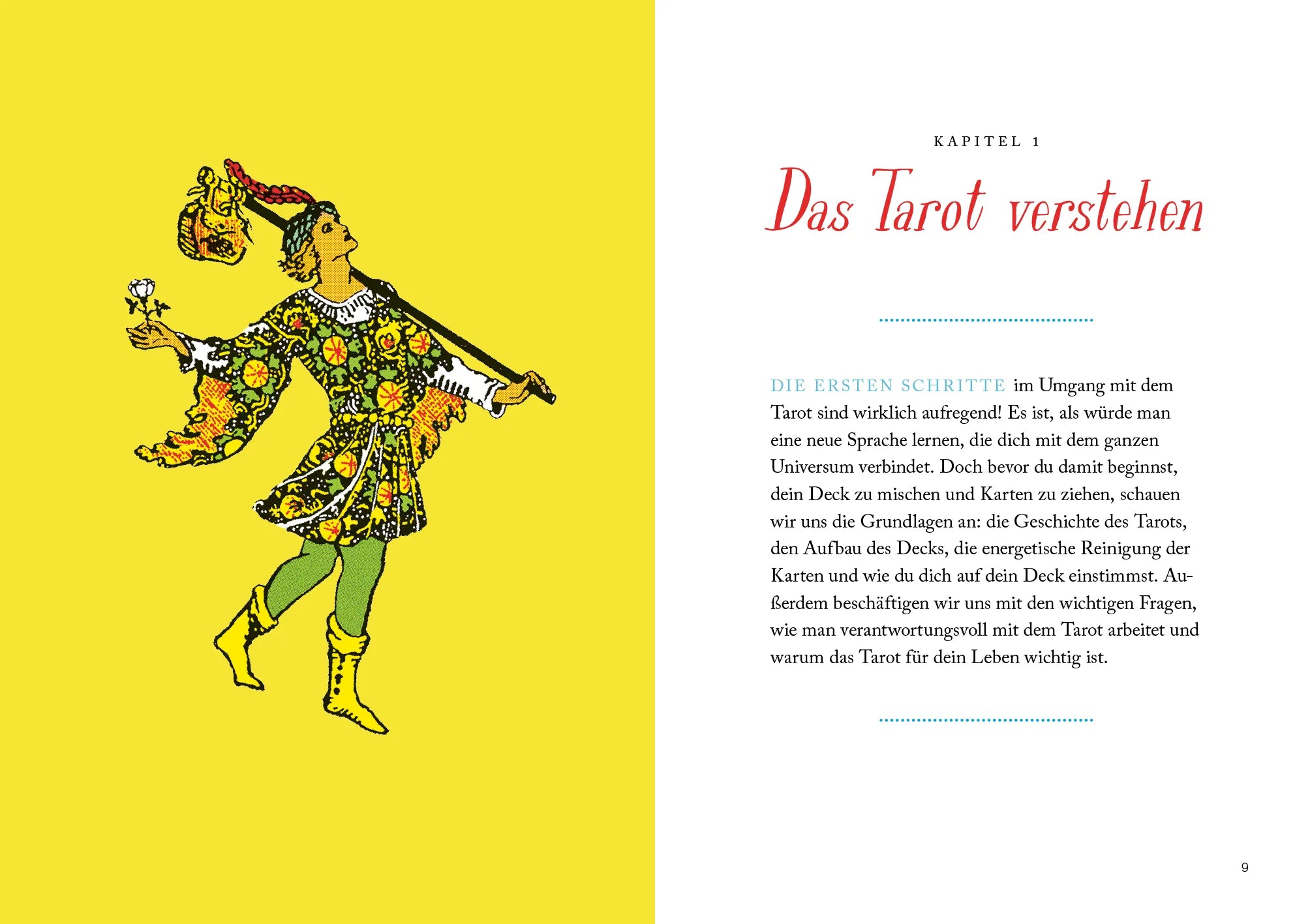 Innenansicht von 'Tarot-Guide für Einsteiger' - Taschenbuch