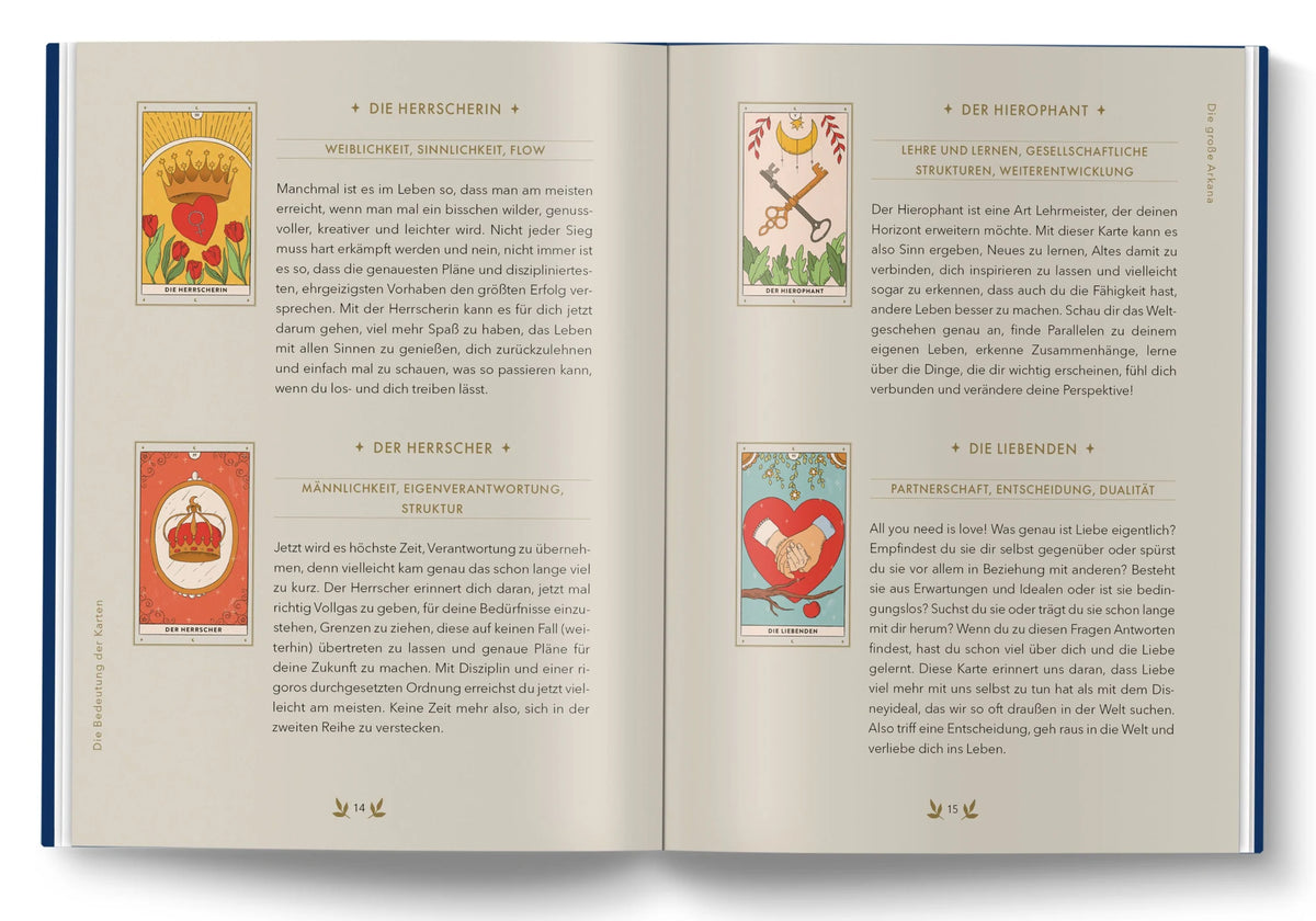 Tarot Journal für Rauhnächte und Jahreswende – Ansicht