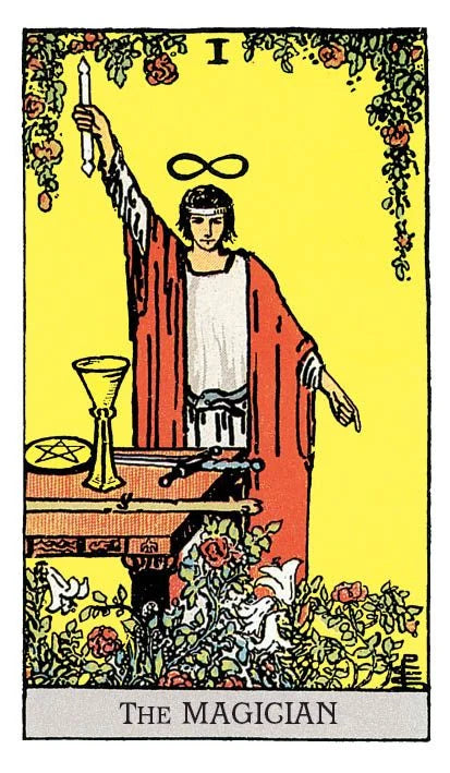 Tarot of A.E. Waite (Blue Edition, Mini, GB) – Ansicht