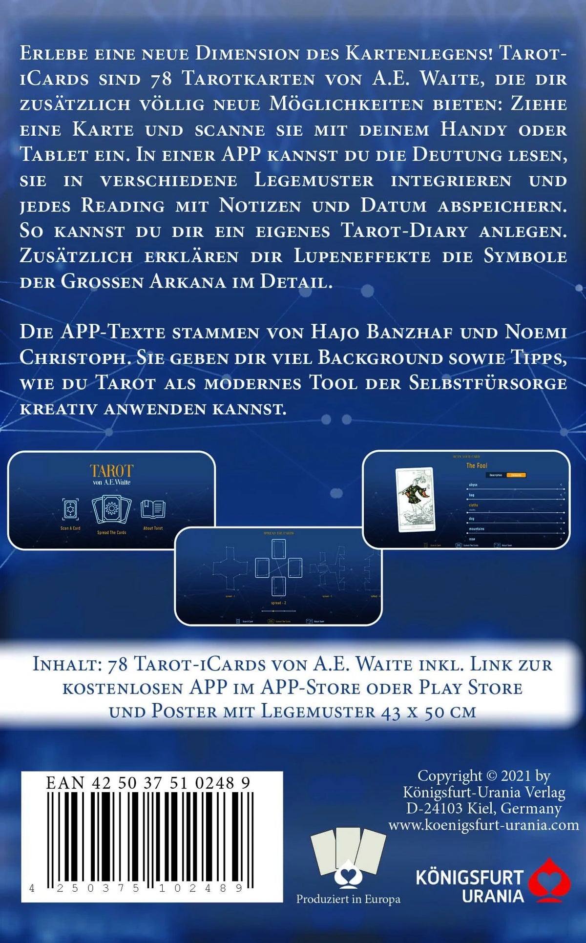Tarot von A.E. Waite - iCards – Ansicht