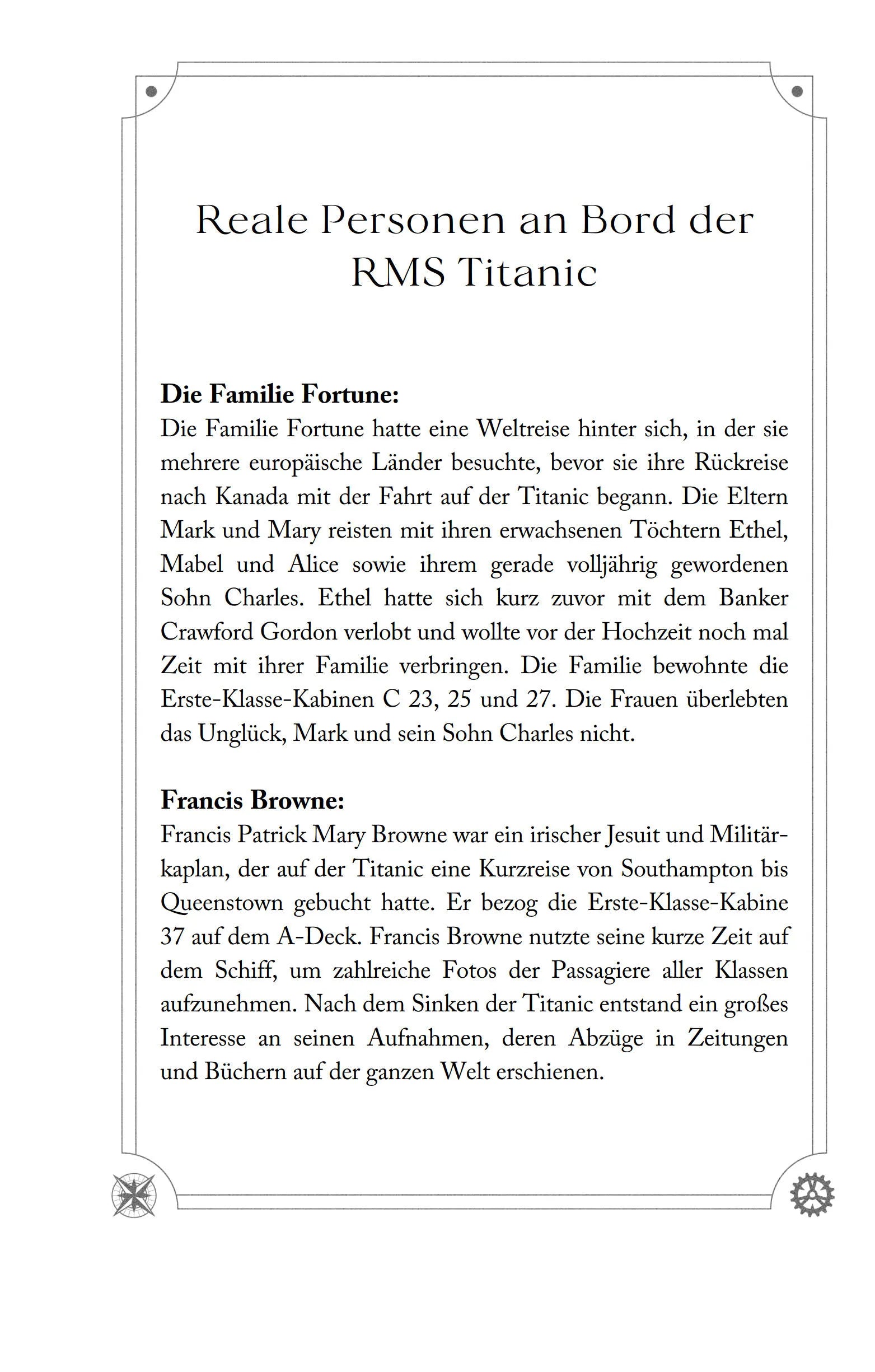 Abbildung von 'A Spark of Time - Rendezvous auf der Titanic'