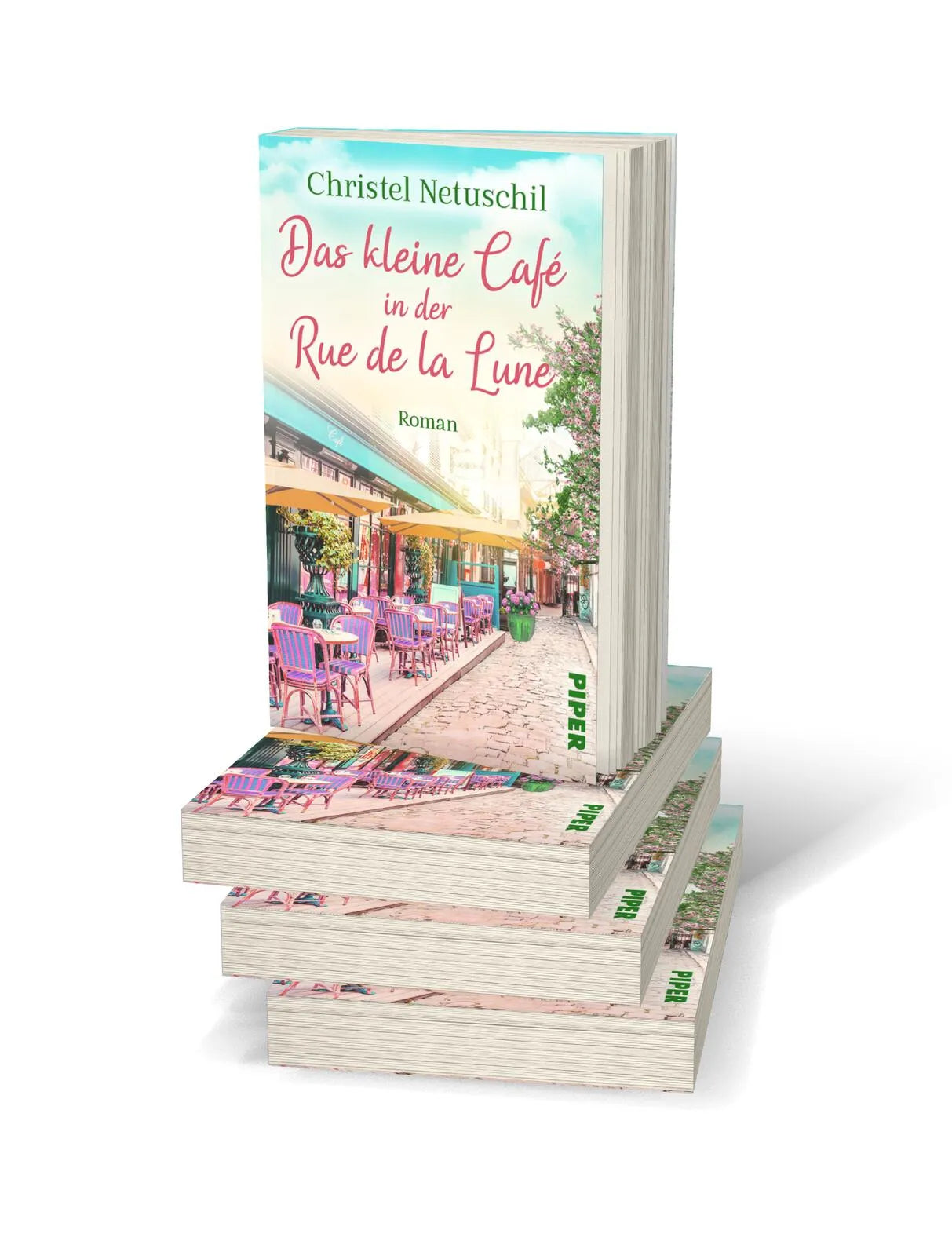 Abbildung von 'Das kleine Café in der Rue de la Lune'