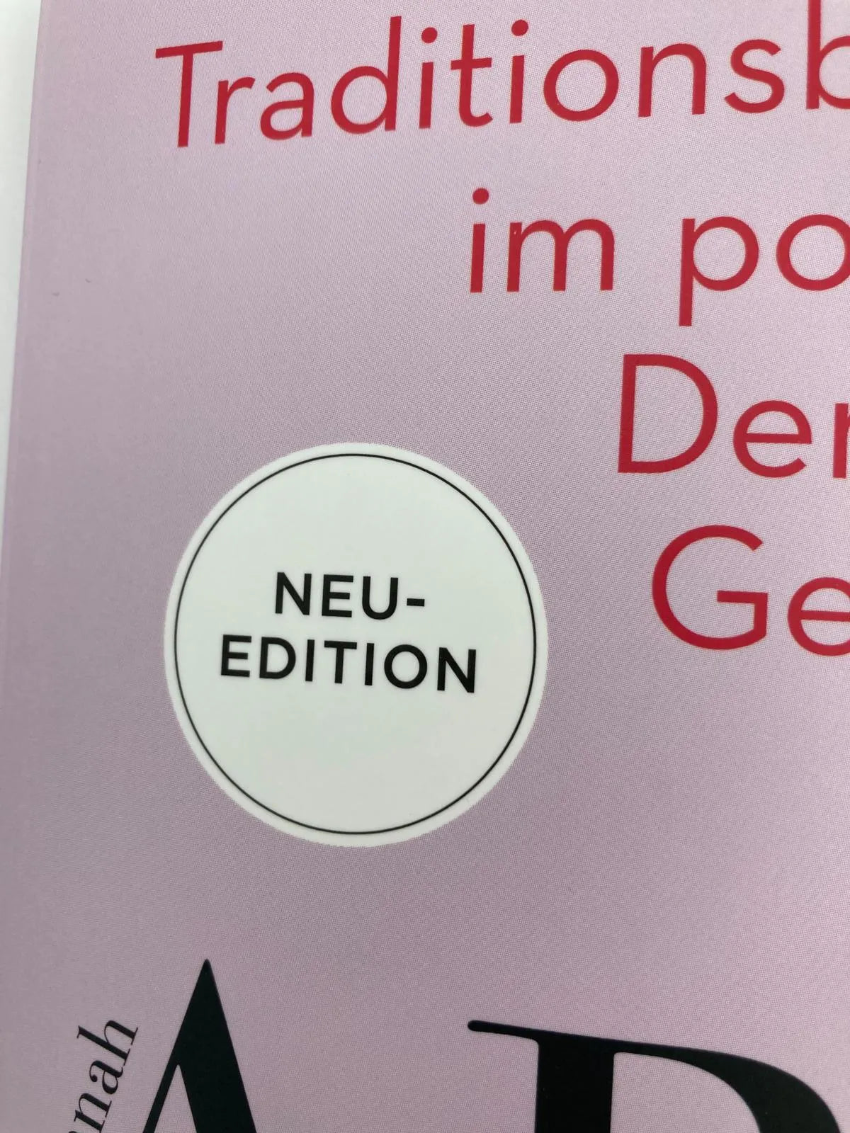 Abbildung von 'Fragwürdige Traditionsbestände im politischen Denken der Gegenwart'