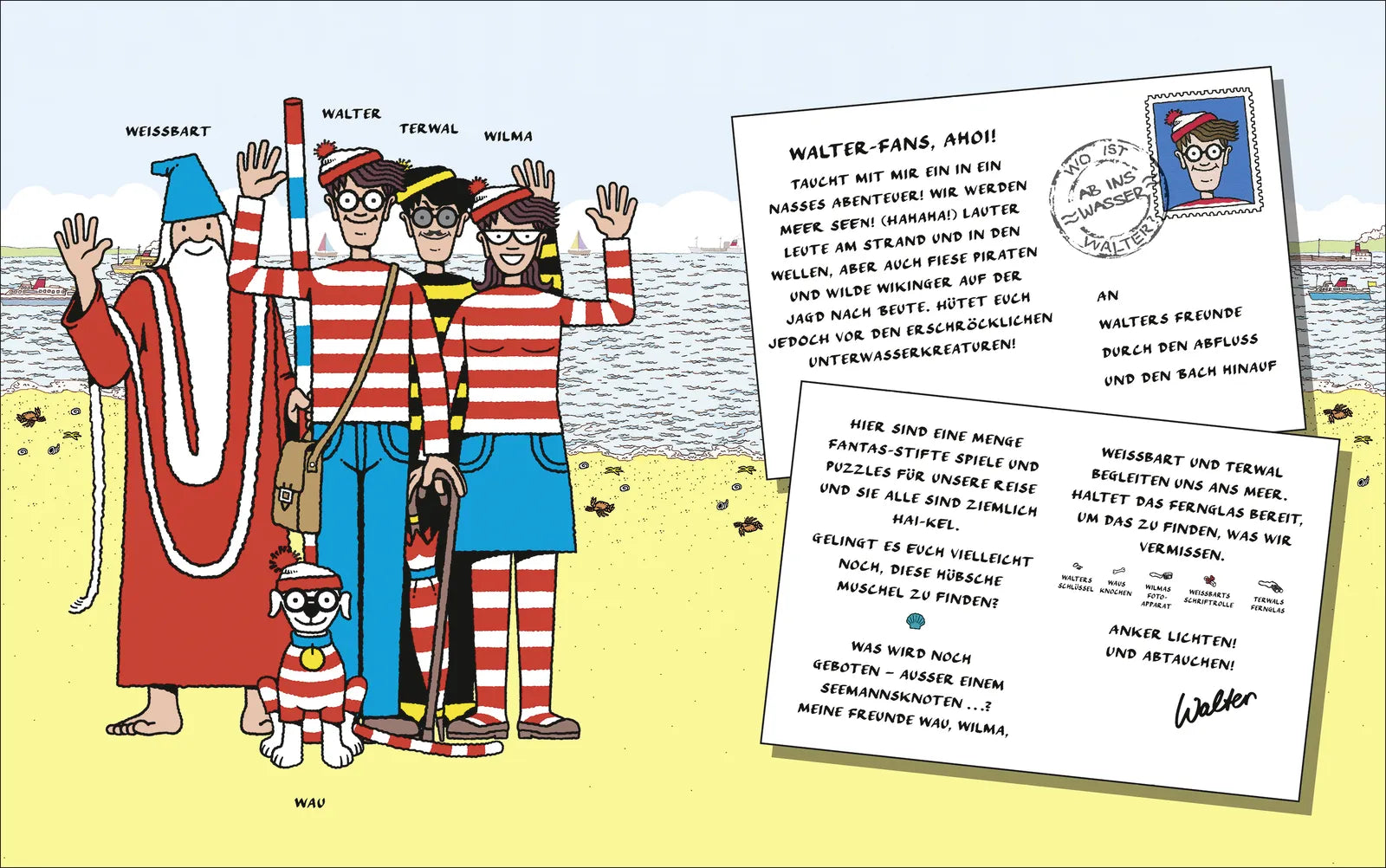Abbildung von 'Wo ist Walter? Ab ins Wasser'