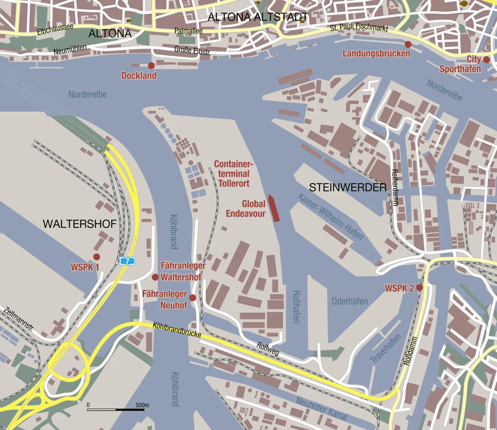 Detailansicht: Tatort Hafen - Tod im Schatten der Elbflut (Taschenbuch)