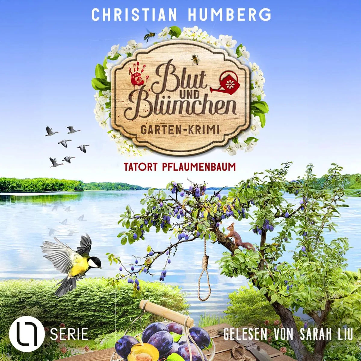 Cover: Tatort Pflaumenbaum - Blut und Blümchen, Folge 8 (Hörbuch Download) von Christian Humberg