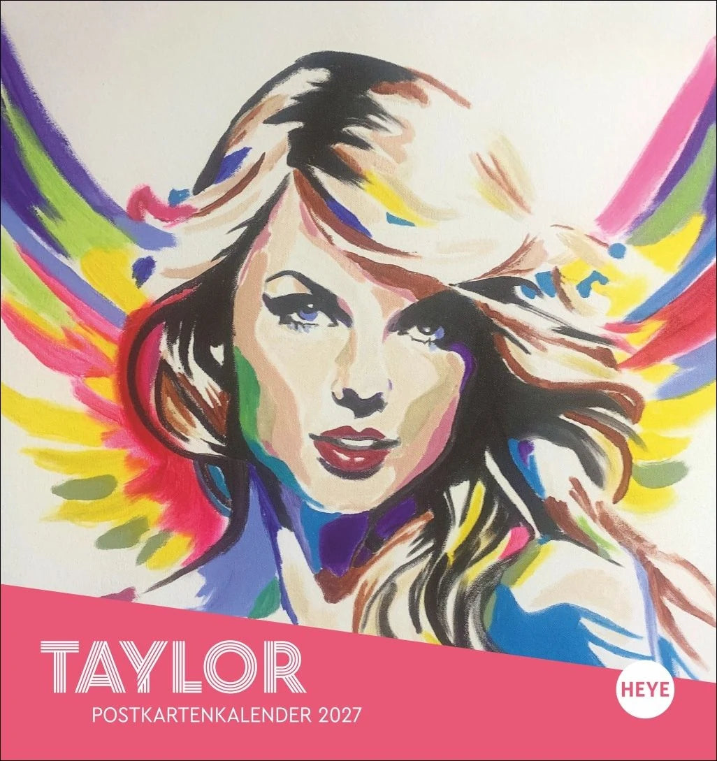 Postkartenkalender: Taylor Postkartenkalender 2027
