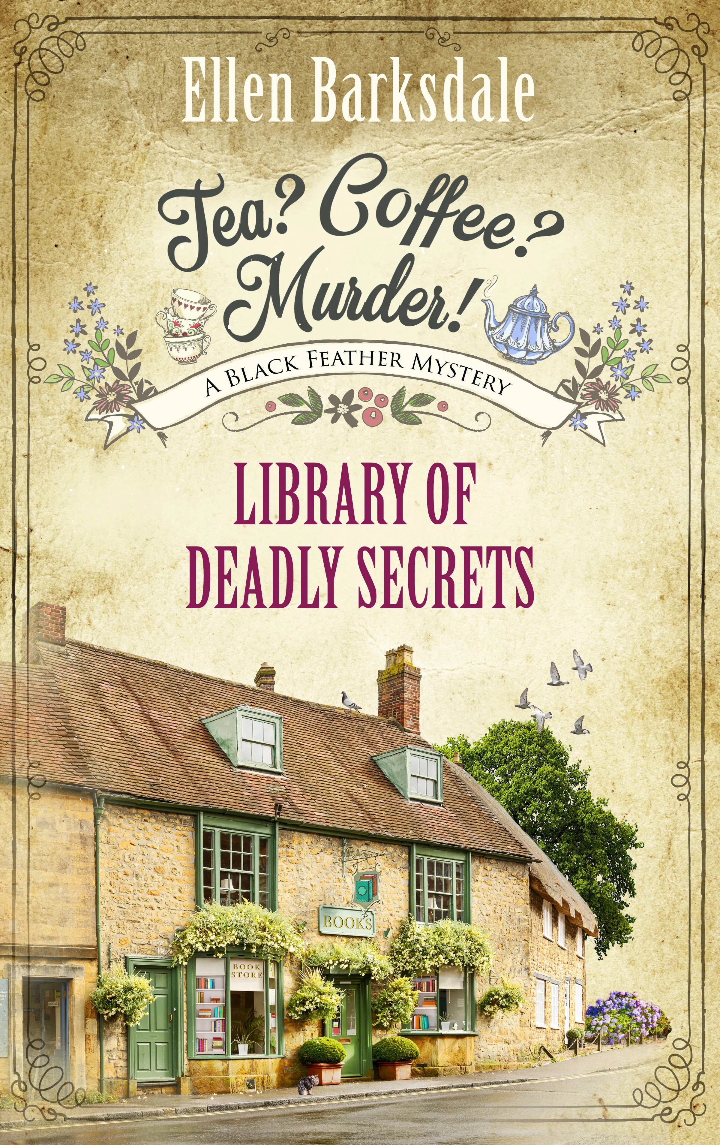 Cover: Tea? Coffee? Murder! - Library of Deadly Secrets (E-Book) von Ellen Barksdale