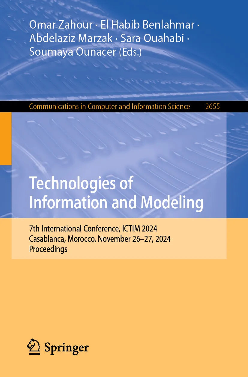 Cover: Technologies of Information and Modeling (E-Book)