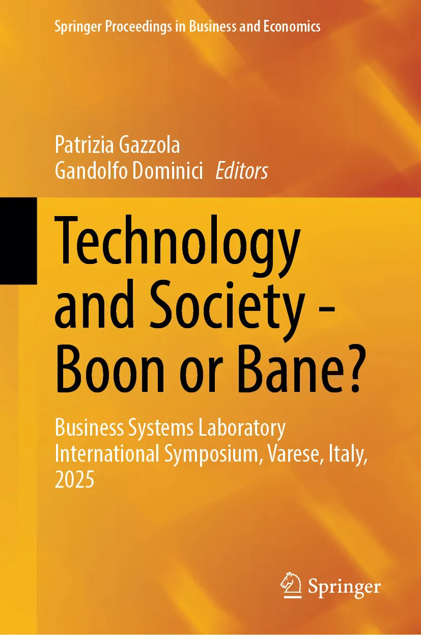 Cover: Technology and Society - Boon or Bane? (E-Book)