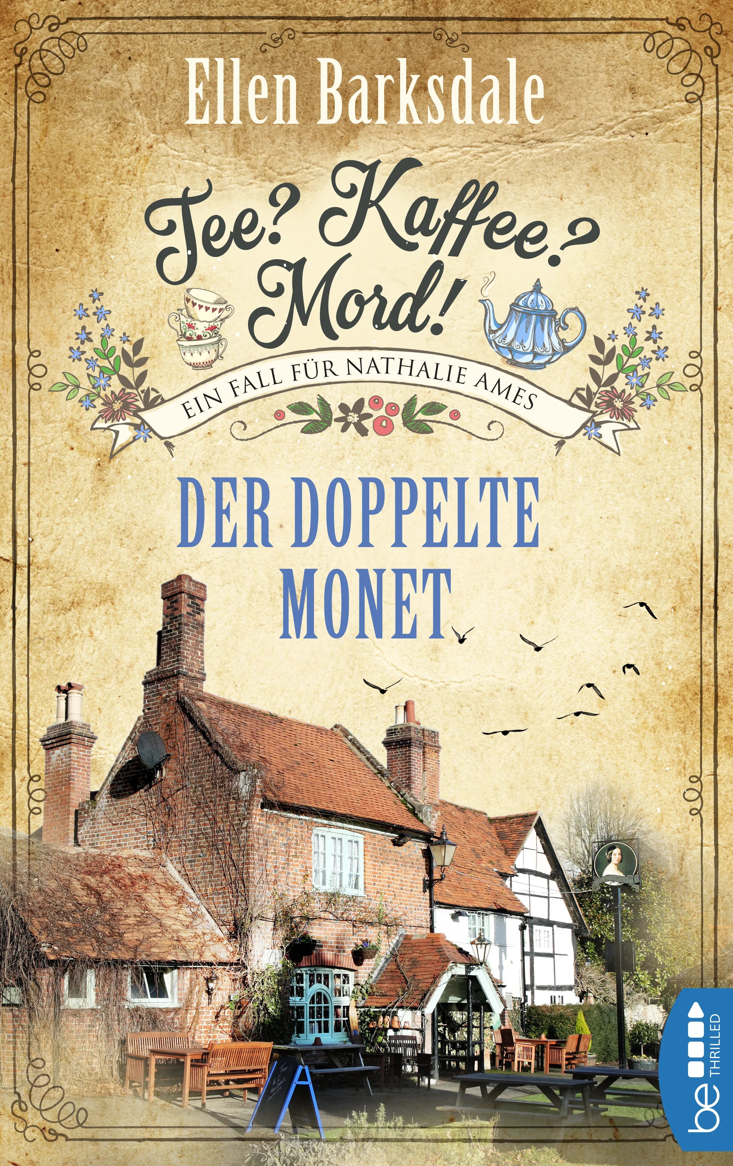 Buchcover von 'Tee? Kaffee? Mord! - Der doppelte Monet' - Taschenbuch von Ellen Barksdale