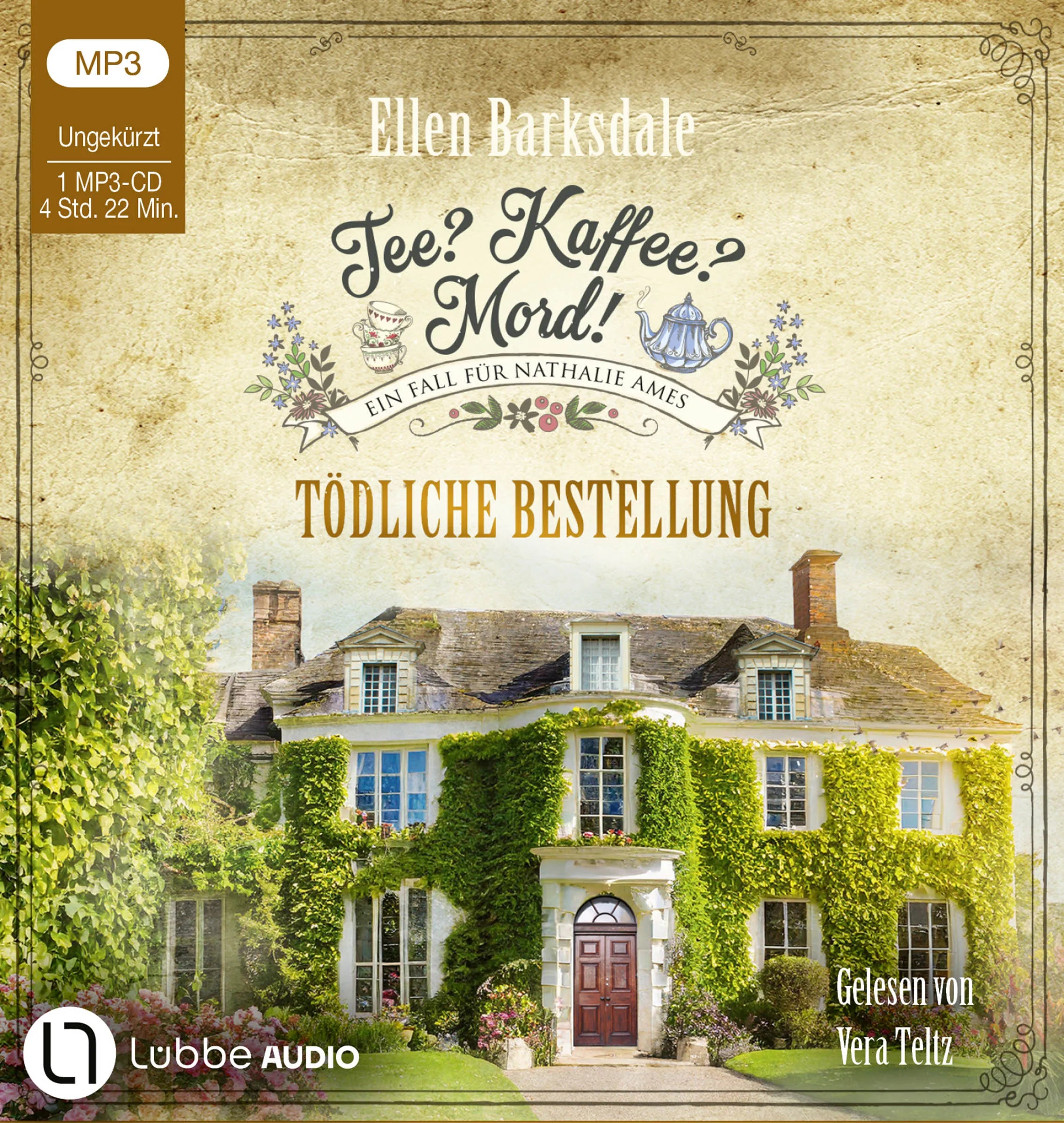 Cover: Tee? Kaffee? Mord! - Tödliche Bestellung (Hörbuch CD) von Ellen Barksdale