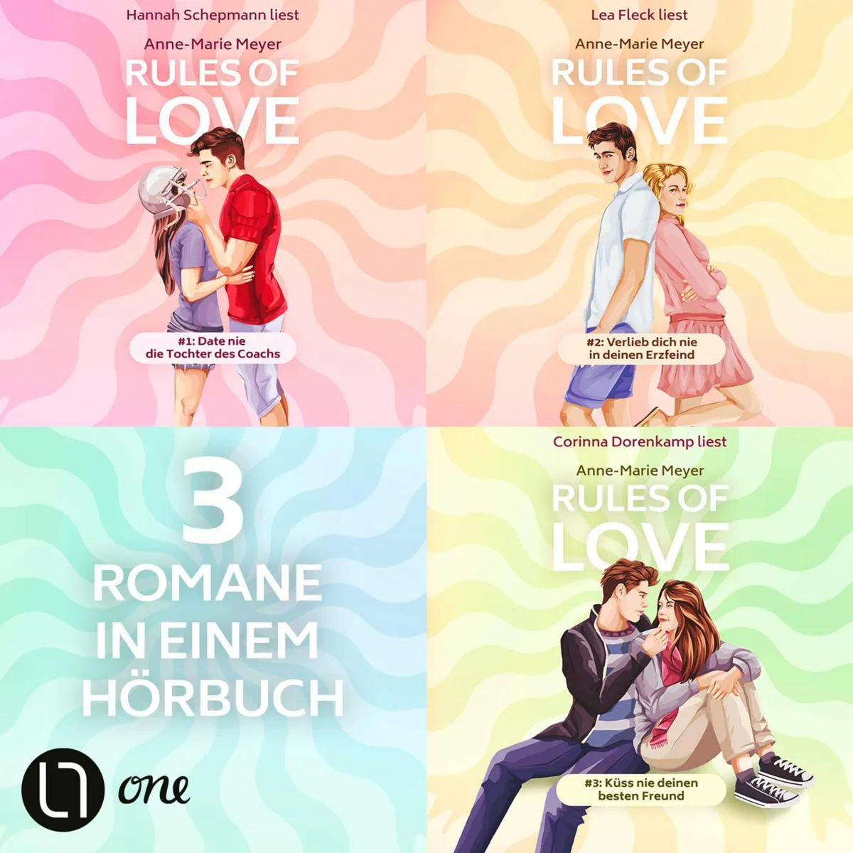 Cover: Teil 1-3 (Hörbuch Download) von Anne-Marie Meyer