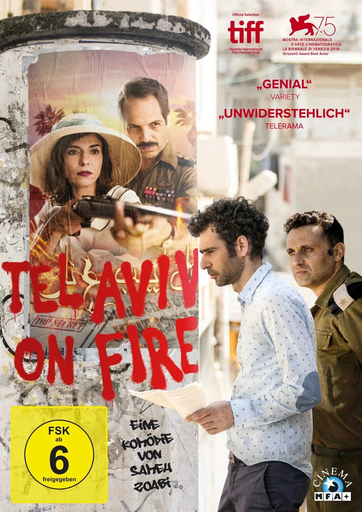 Tel Aviv on Fire - DVD