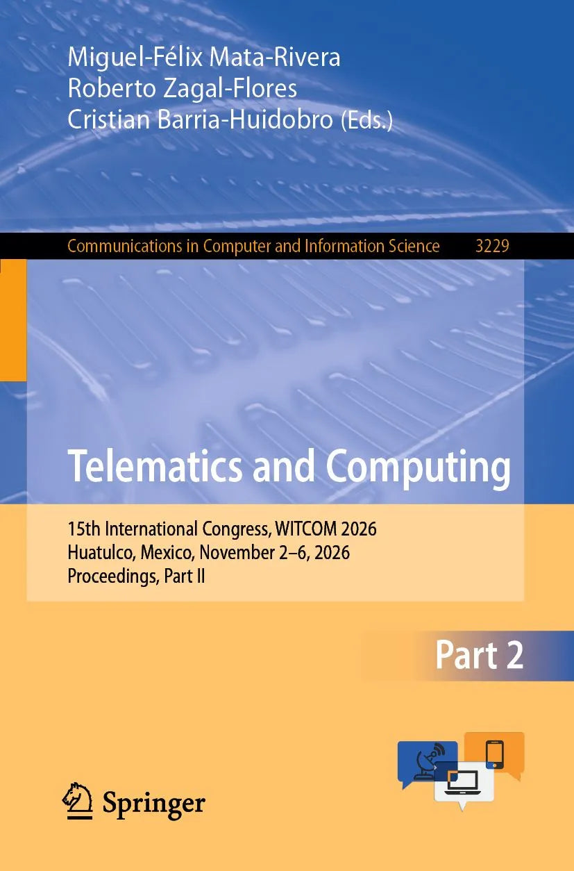 Cover: Telematics and Computing (E-Book) von Miguel-Félix Mata-Rivera