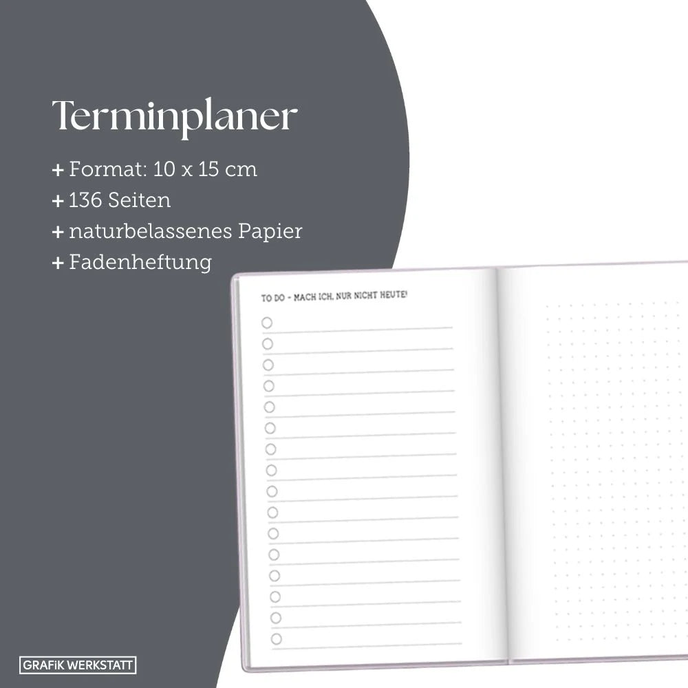 Terminplaner 2027 Hallo Glück – Ansicht