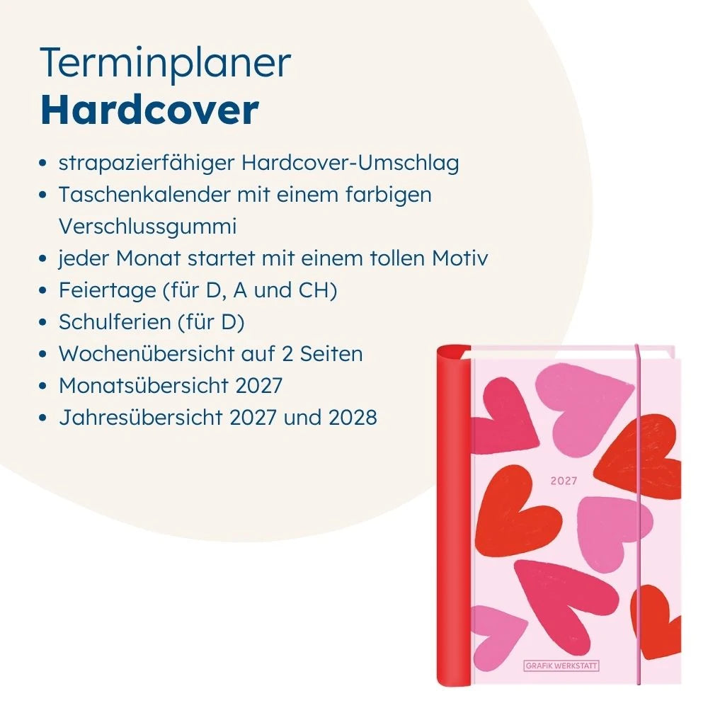 Terminplaner 2027 Herzensjahr – Ansicht