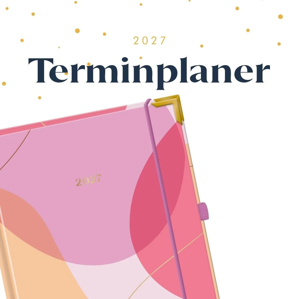Terminplaner A5 Premium 2027 Kreise – Ansicht