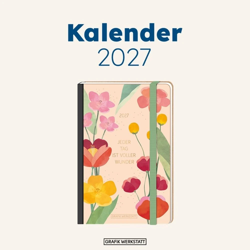 Terminplaner Letterart 2027 Jeder Tag ist voller Wunder – Ansicht