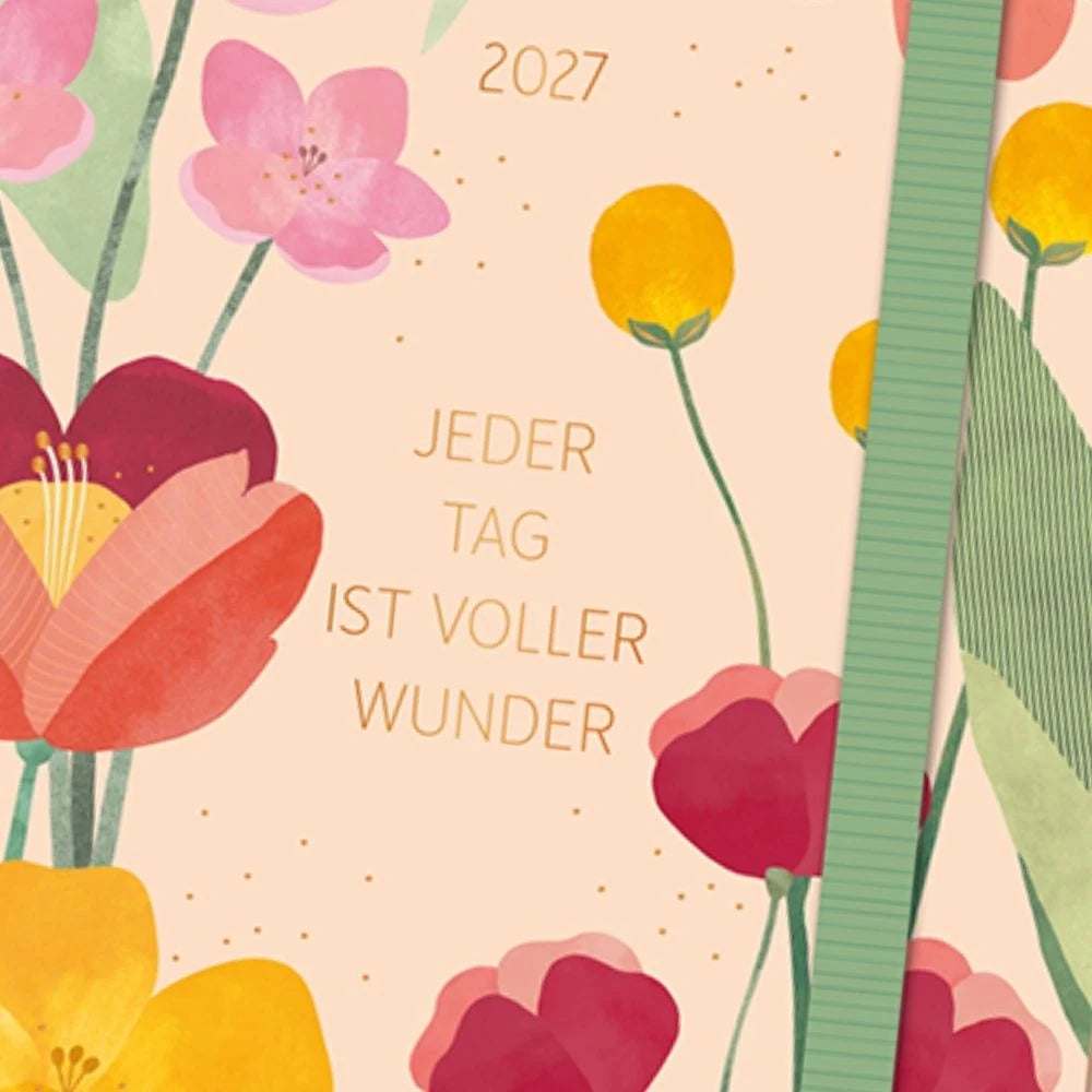 Terminplaner Letterart 2027 Jeder Tag ist voller Wunder – Ansicht