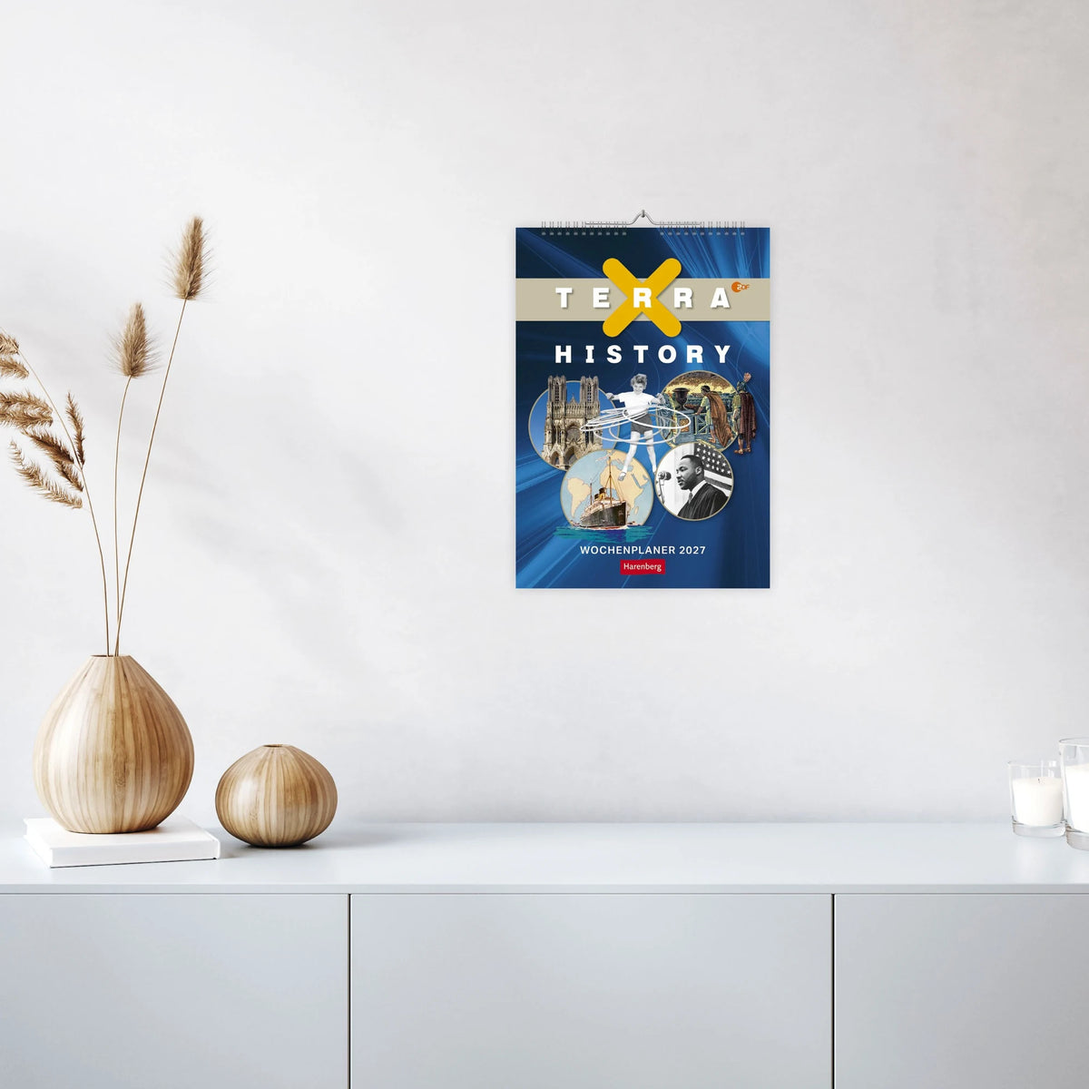 Terra X History Wochenplaner 2027 – Ansicht