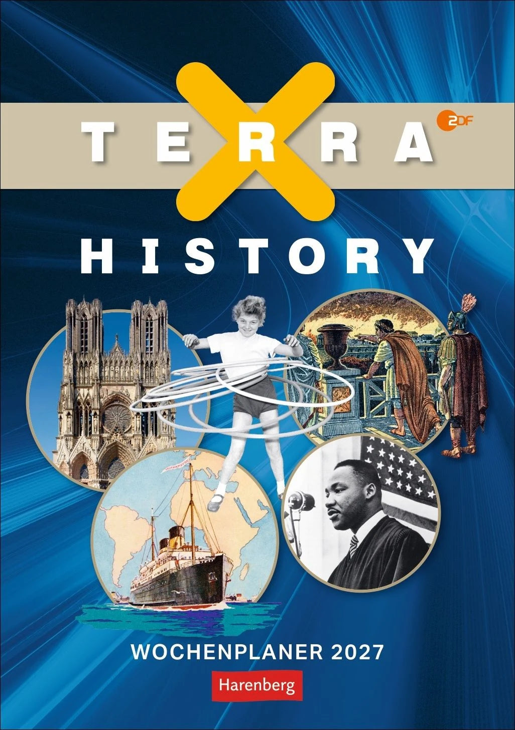 Taschenkalender: Terra X History Wochenplaner 2027