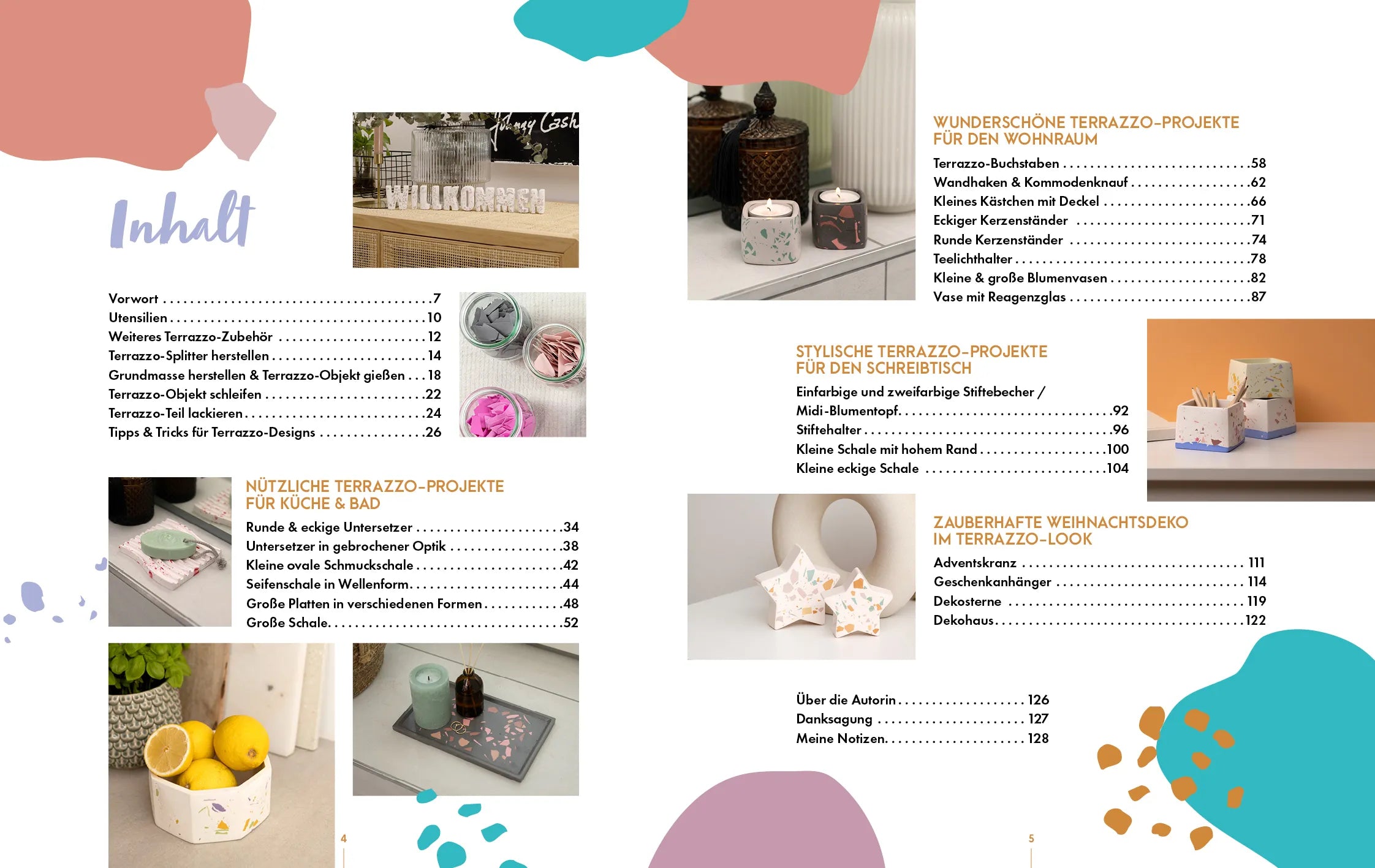 Innenansicht von 'Terrazzo-Dekoideen einfach selber gießen' - Taschenbuch