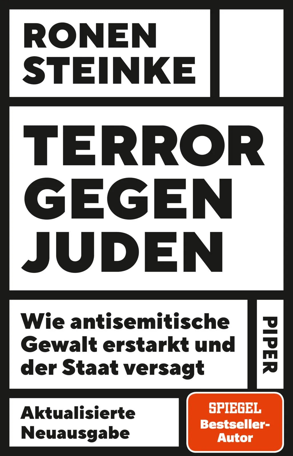 Buchcover von 'Terror gegen Juden' - Taschenbuch von Ronen Steinke