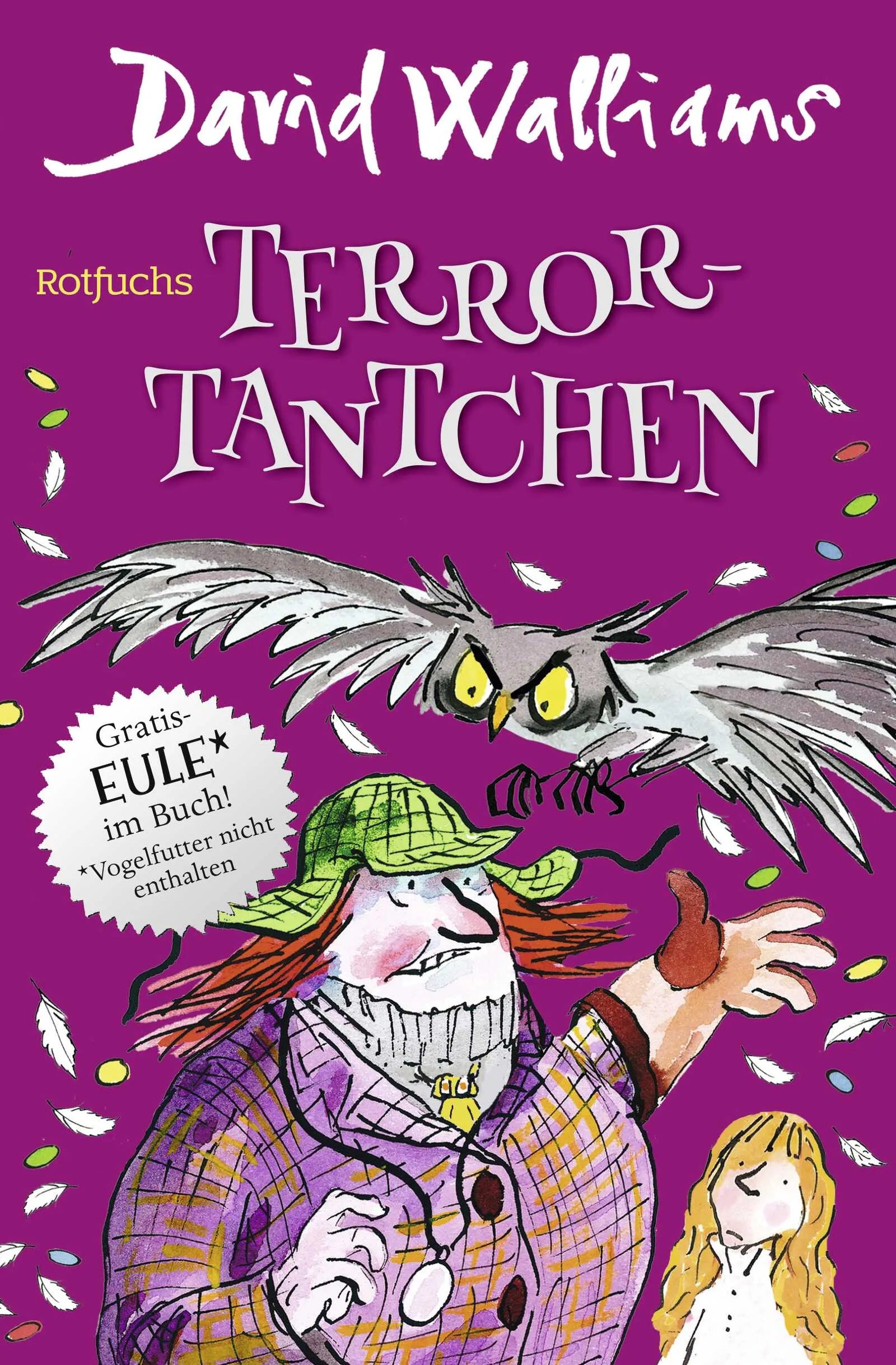 Buchcover von 'Terror-Tantchen' - Gebundene Ausgabe von David Walliams
