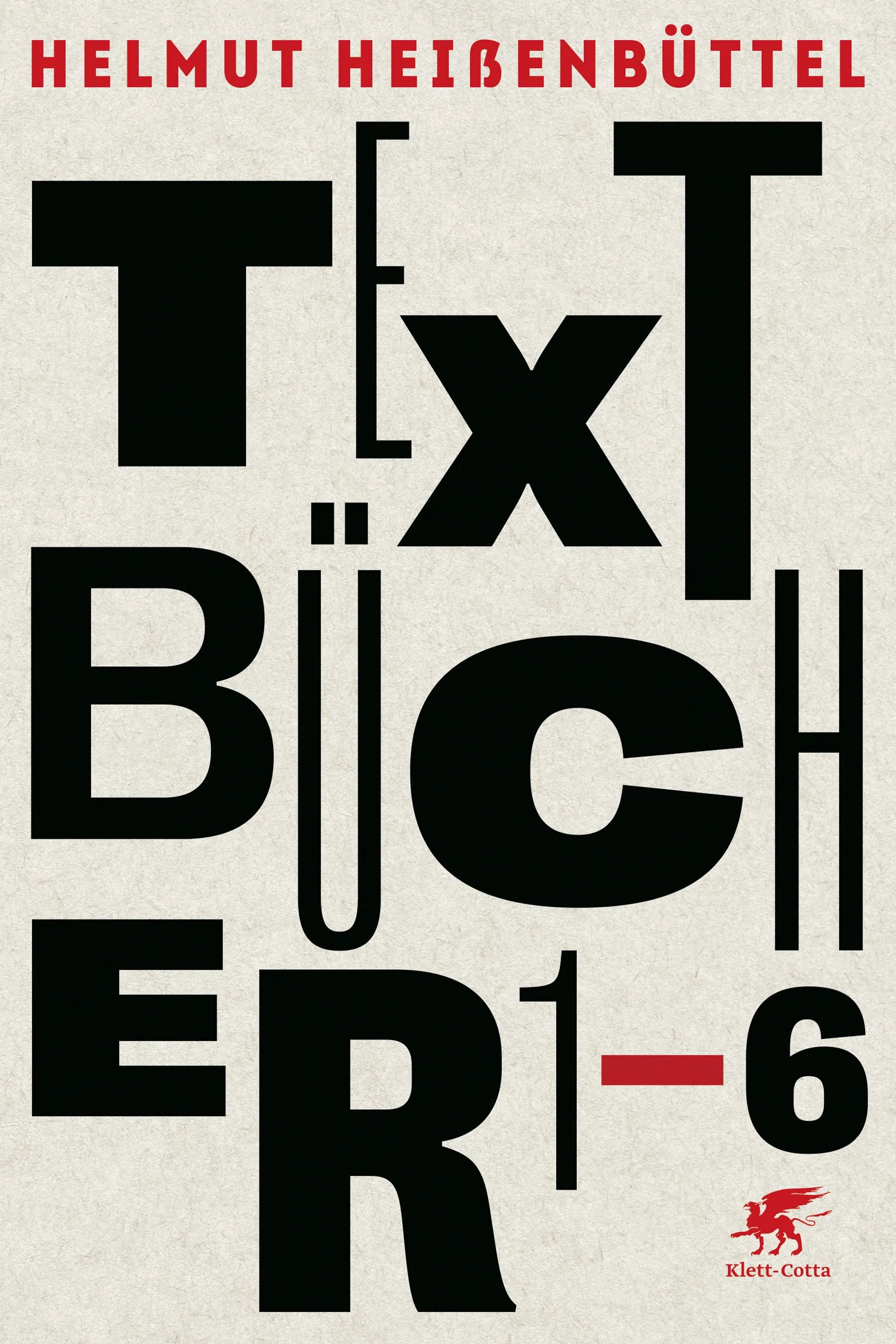 Buchcover von 'Textbücher 1-6' - Paperback von Helmut Heißenbüttel