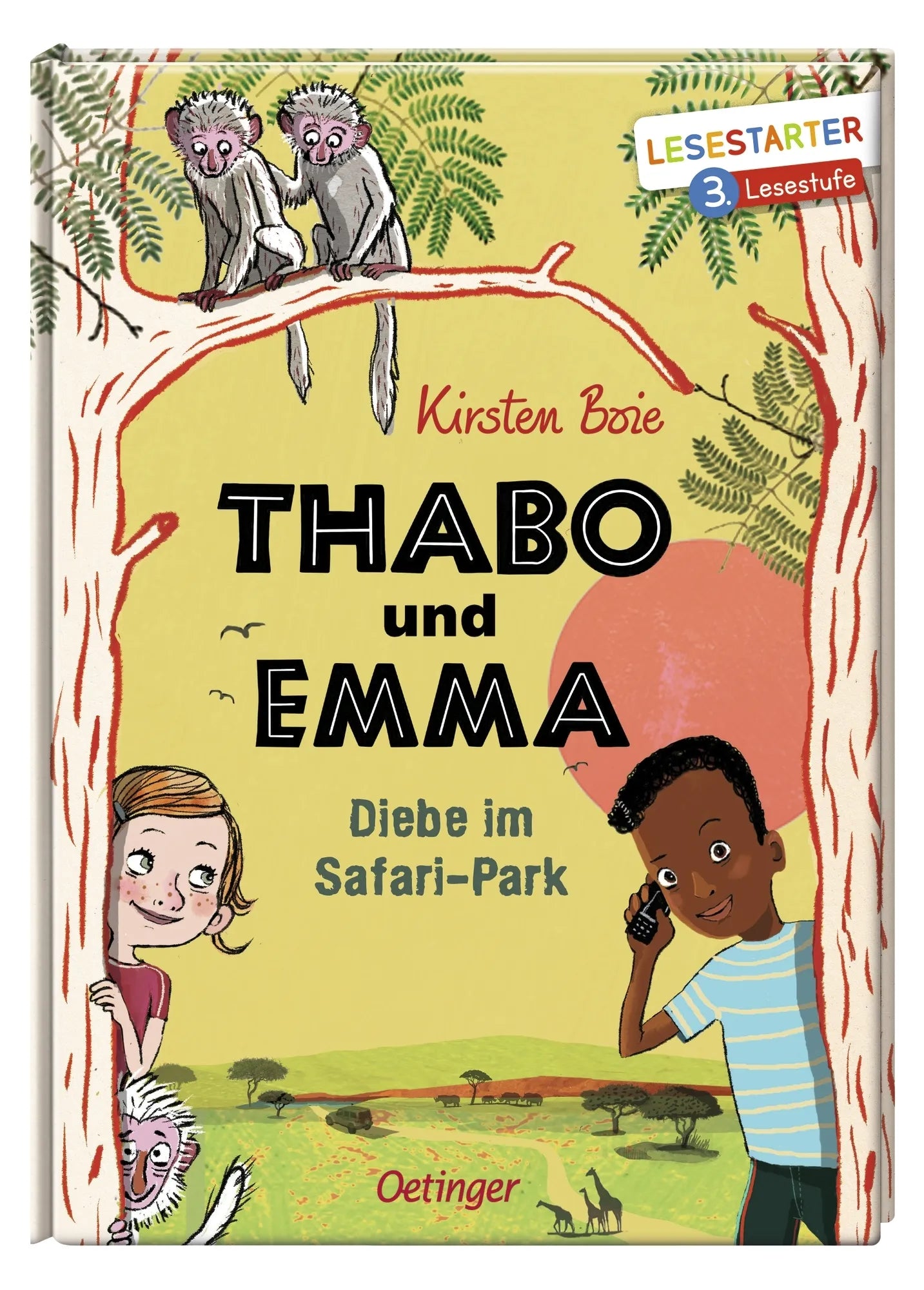 Produktansicht: Thabo und Emma. Diebe im Safari-Park (Gebundene Ausgabe)