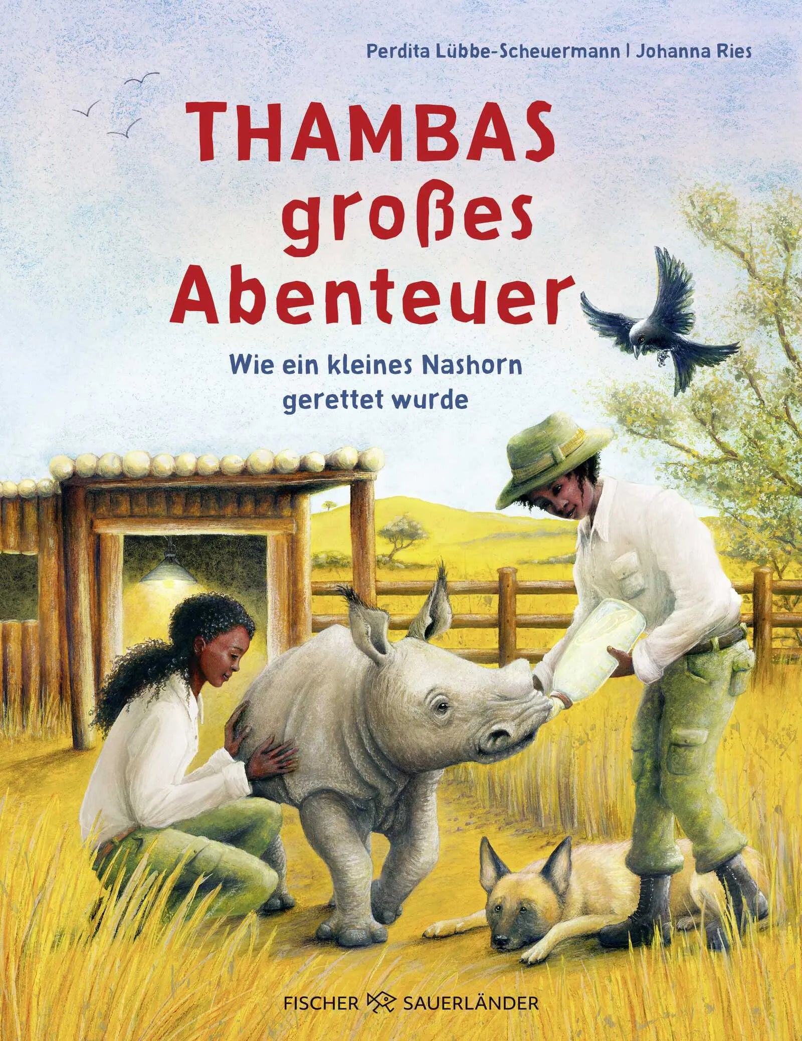 Buchcover von 'Thambas großes Abenteuer' - Gebundene Ausgabe von Perdita Lübbe-Scheuermann