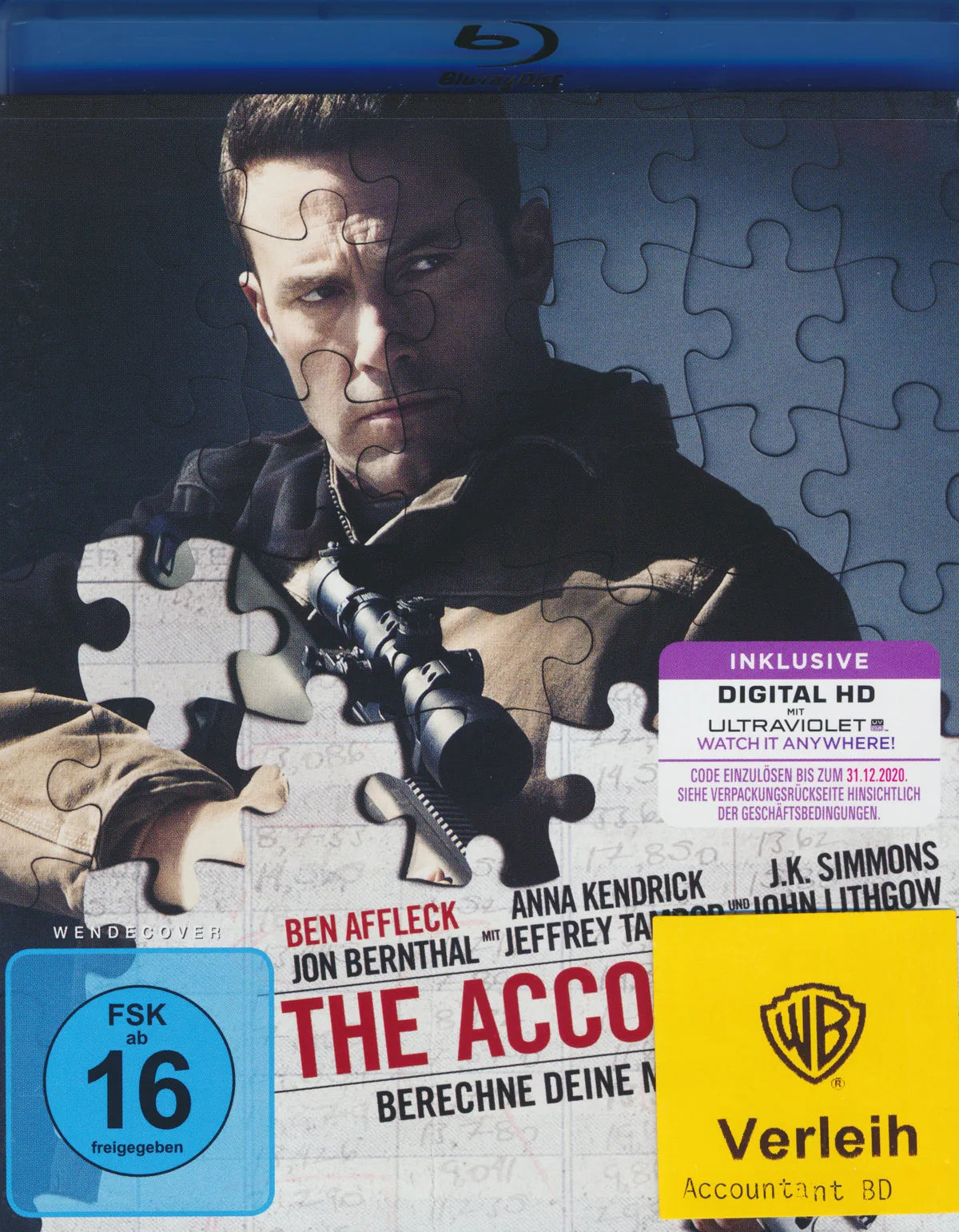The Accountant - Blu-ray Disc