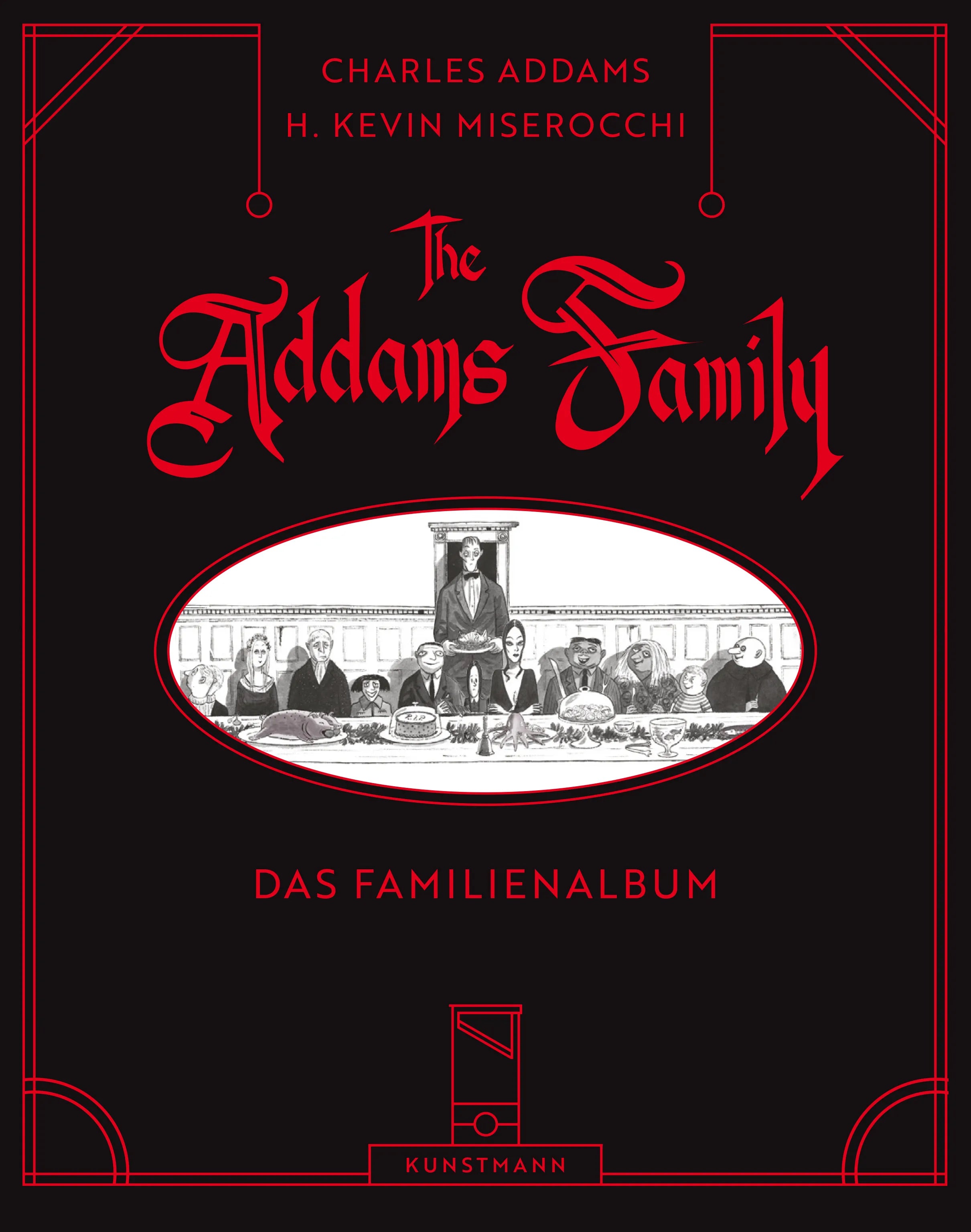 Buchcover von 'The Addams Family – Das Familienalbum' - Gebundene Ausgabe von Charles Addams