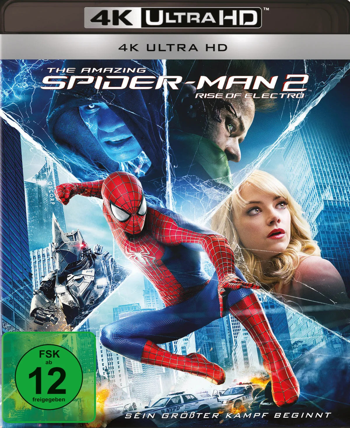 The Amazing Spider-Man 2 - Rise of Electro - Blu-ray 4K Ultra HD
