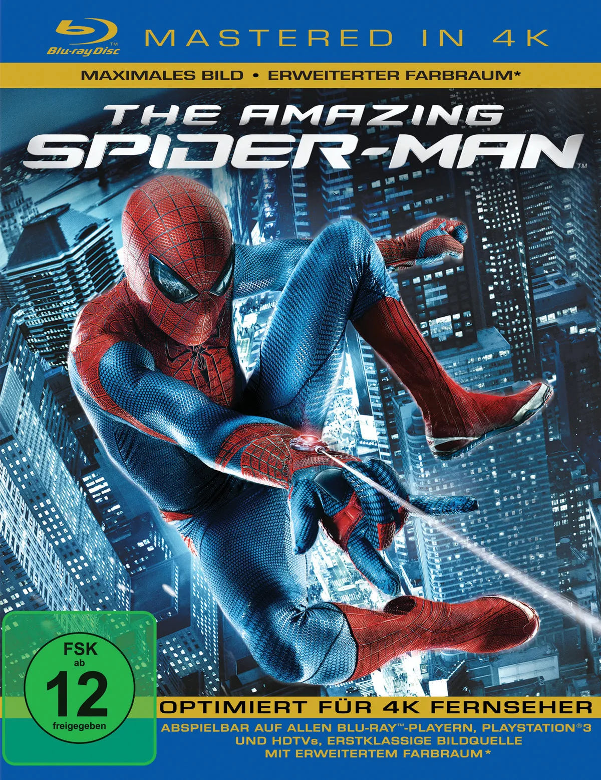 The Amazing Spider-Man (Mastered in 4K) - Blu-ray Disc