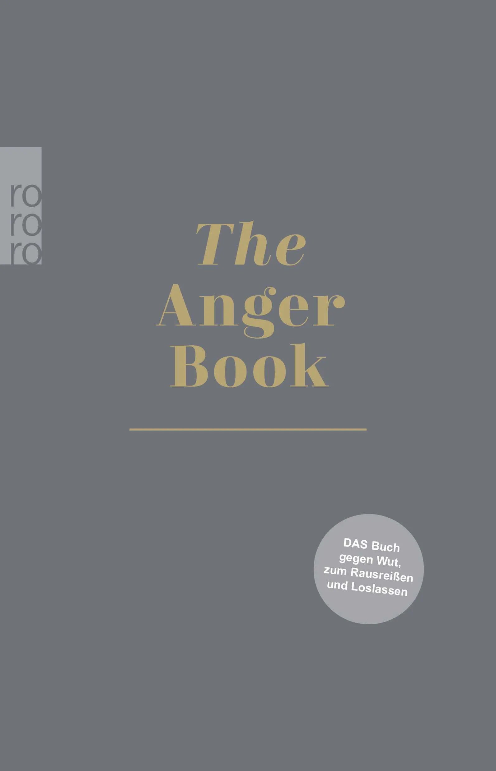 Buchcover von 'The Anger Book' - Taschenbuch von Elias Baar
