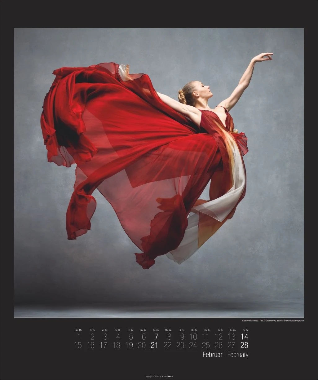 The Art of Movement Kalender 2027 – Ansicht