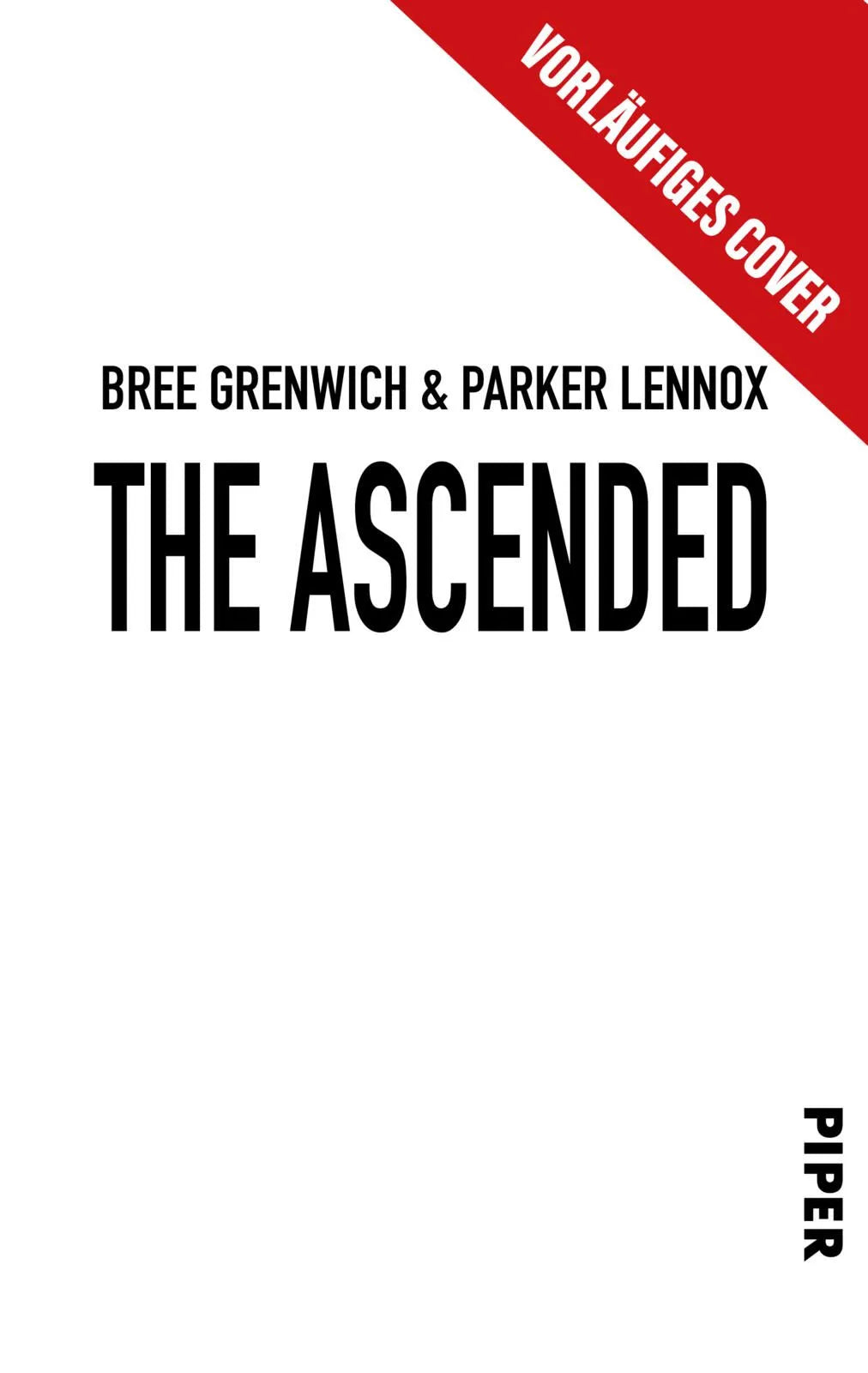 Cover: The Ascended (Paperback) von Bree Grenwich