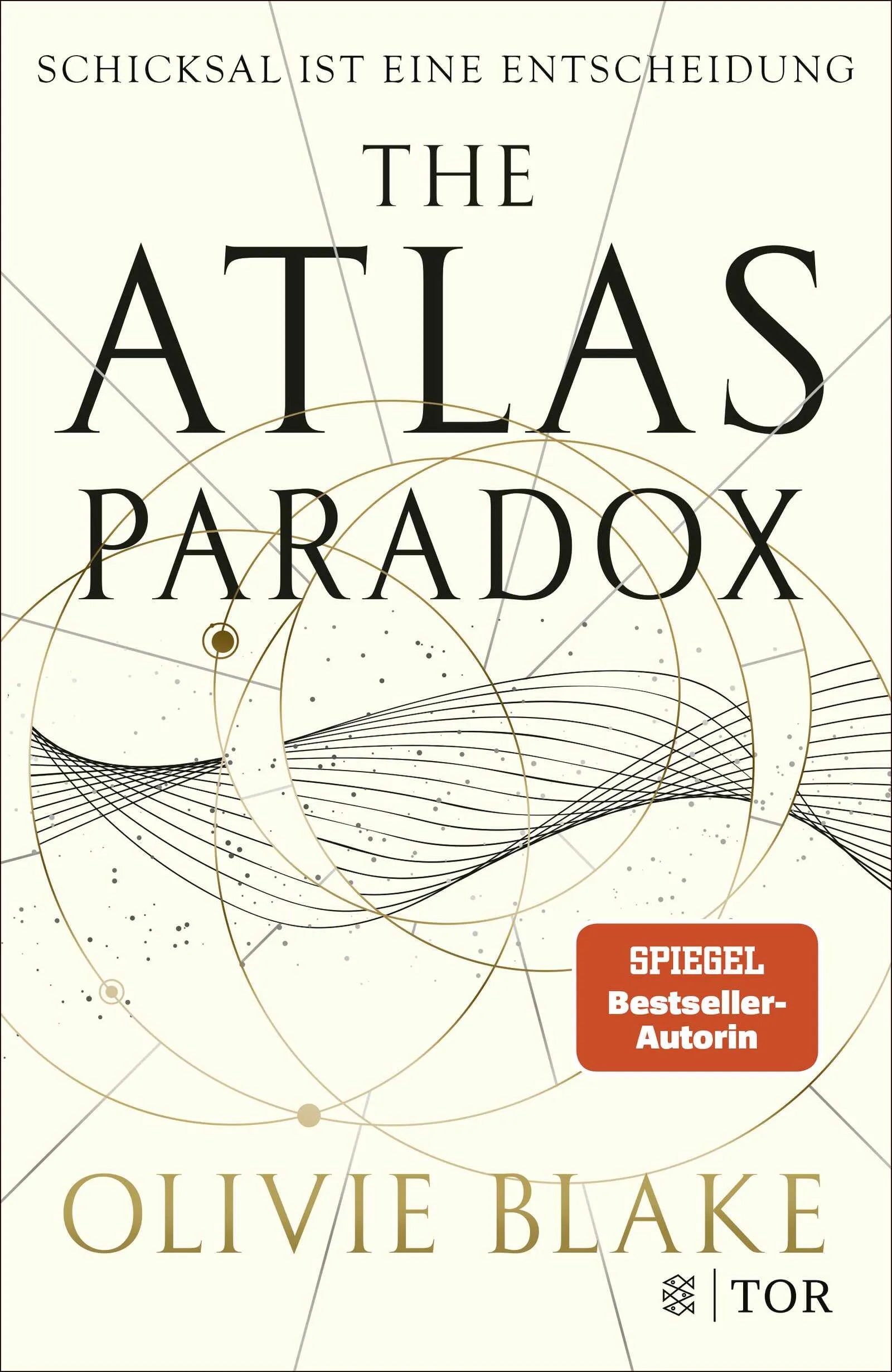 Buchcover von 'The Atlas Paradox' - Gebundene Ausgabe von Olivie Blake