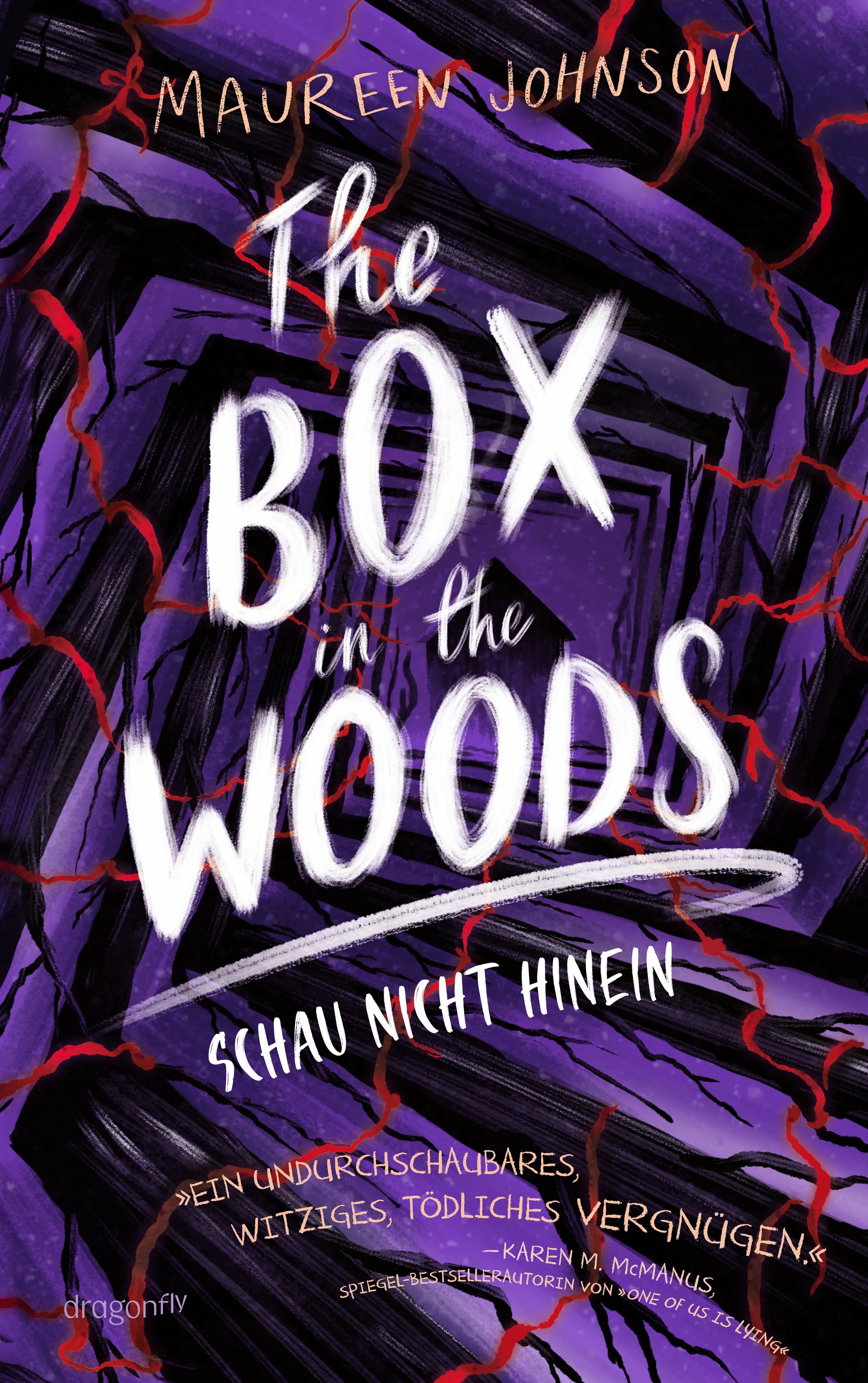 Buchcover von 'The Box in the Woods. Schau nicht hinein' - Paperback von Maureen Johnson