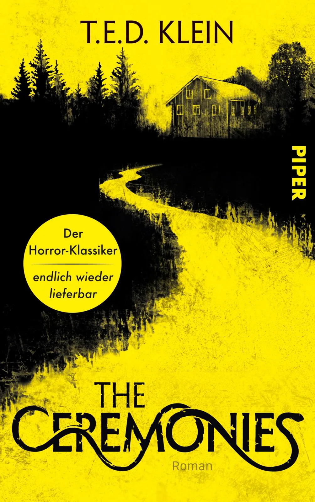 Buchcover von 'The Ceremonies' - Gebundene Ausgabe von T.E.D. Klein