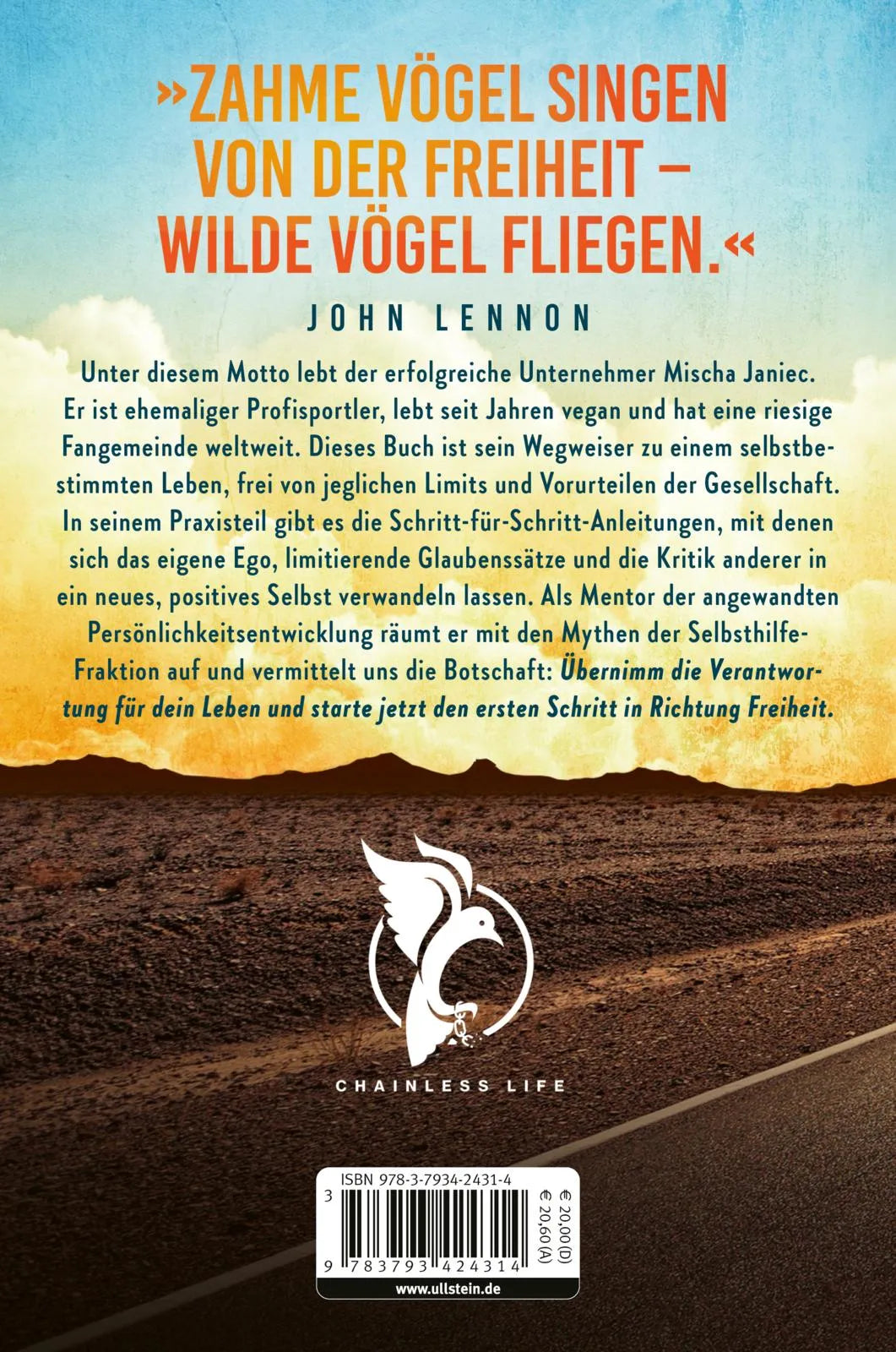 Rückseite: The Chainless Life (Paperback)